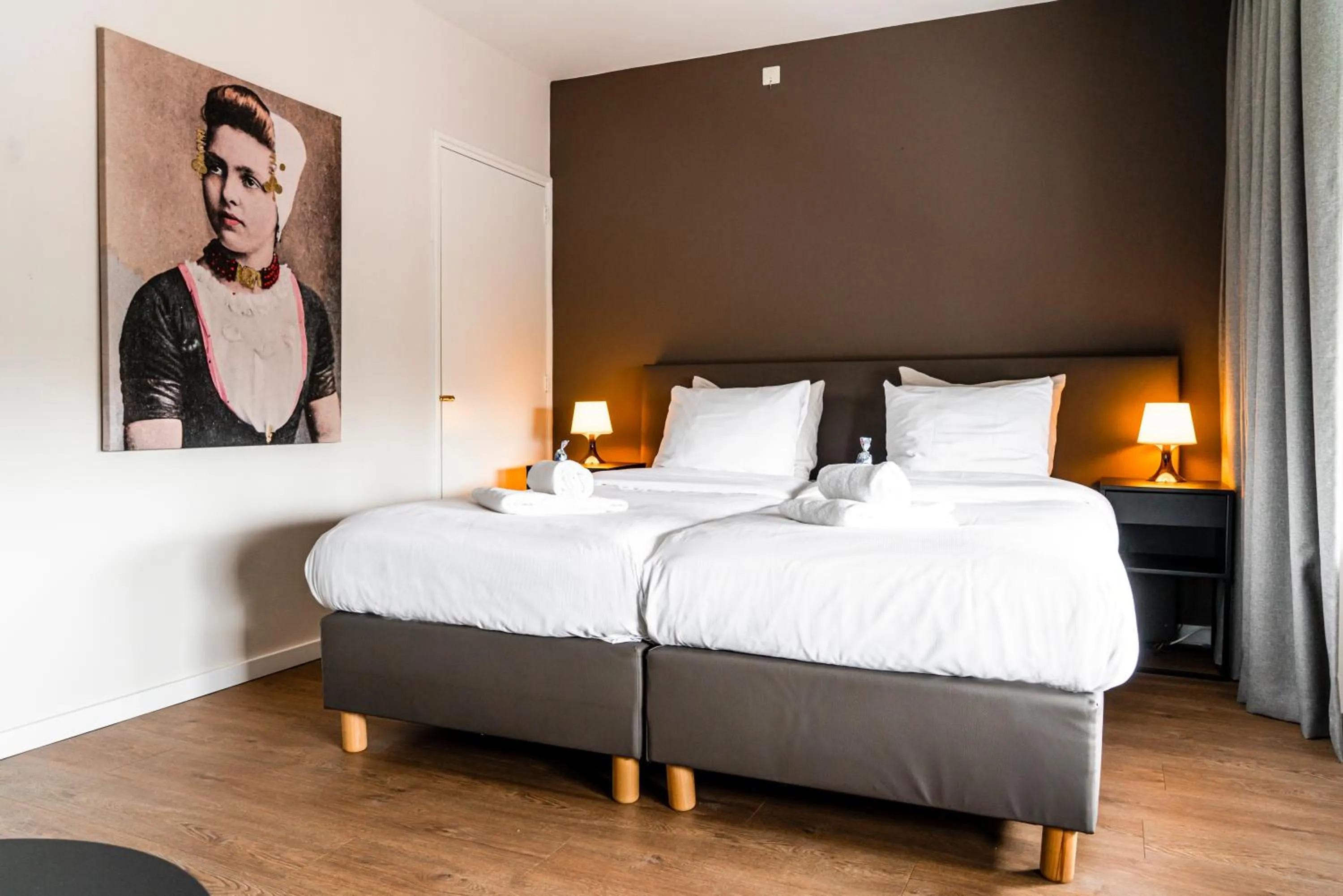 Bed in Hotel Brasserie de Huifkar