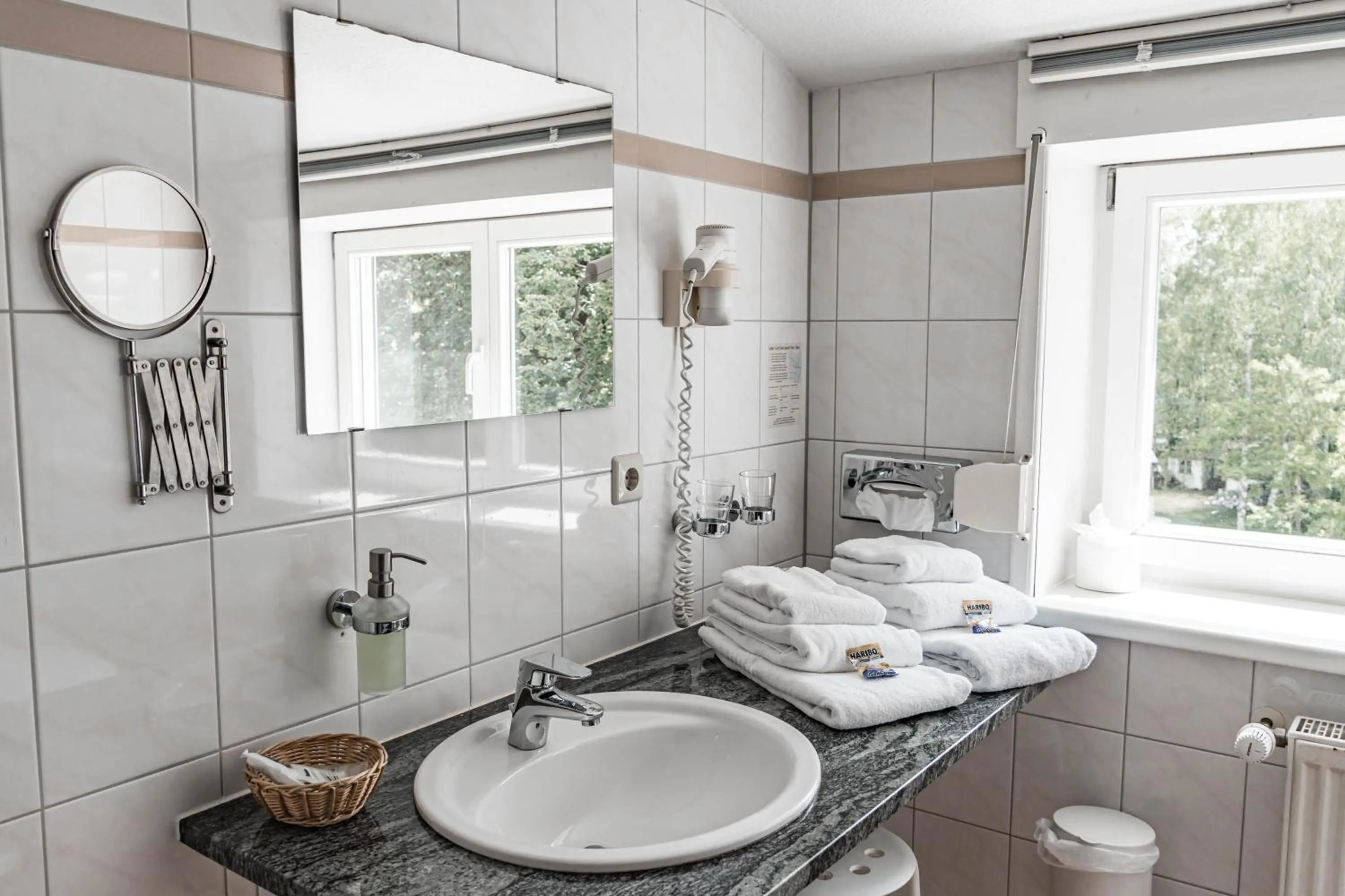 Bathroom in Wellness- & Sporthotel Haus am See