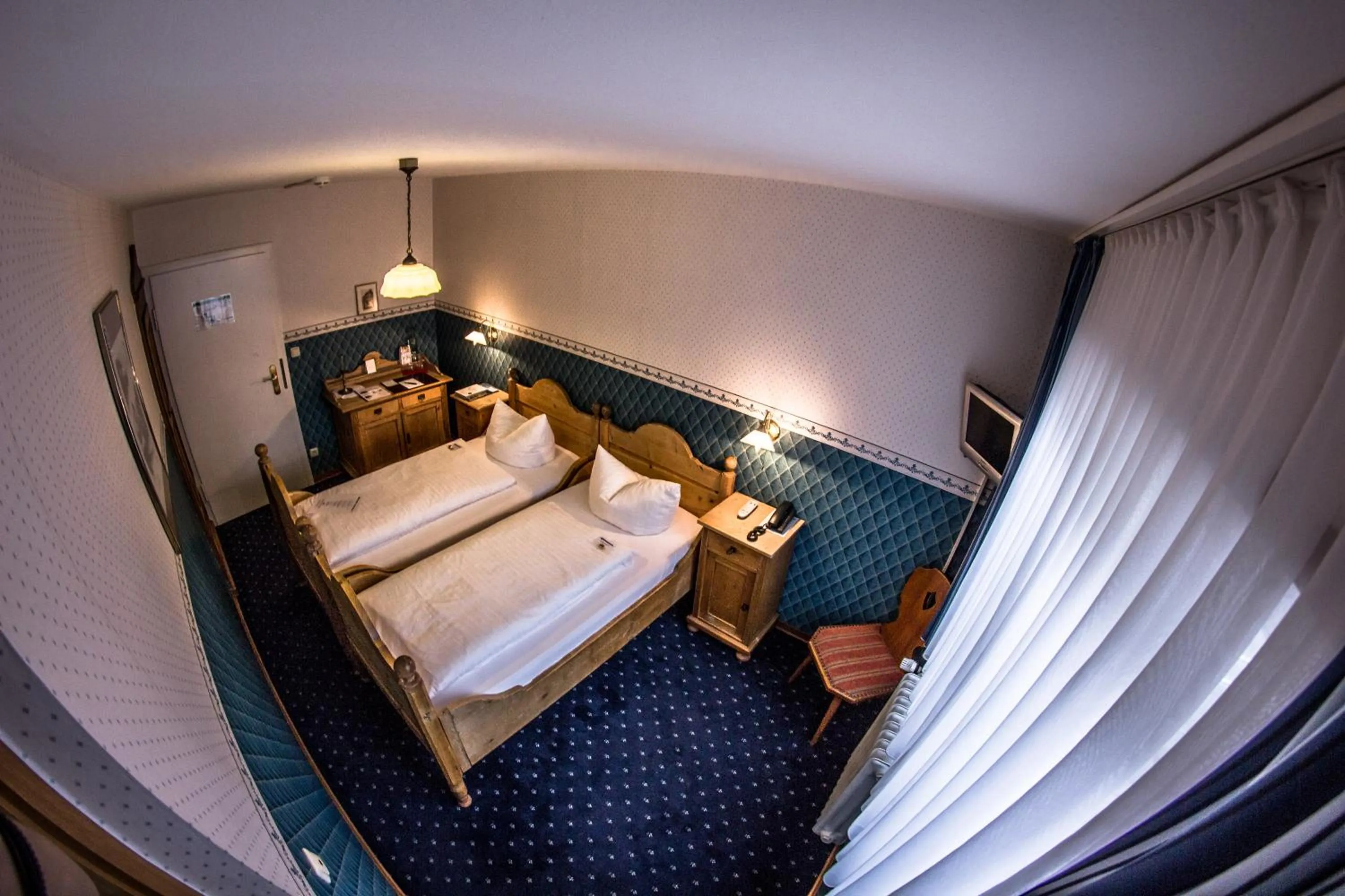 Photo of the whole room, Bed in Hotel Blaue Ecke