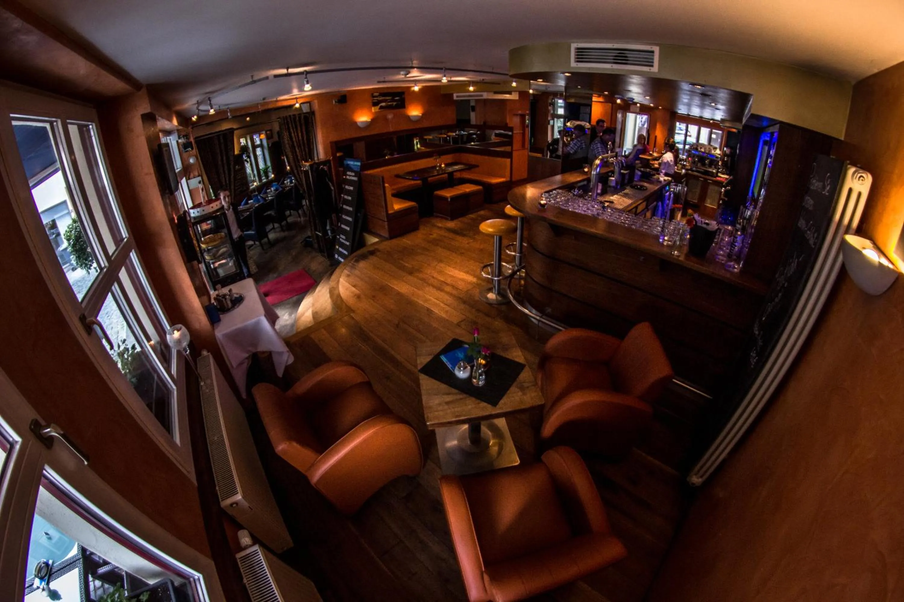 Decorative detail in Hotel Blaue Ecke