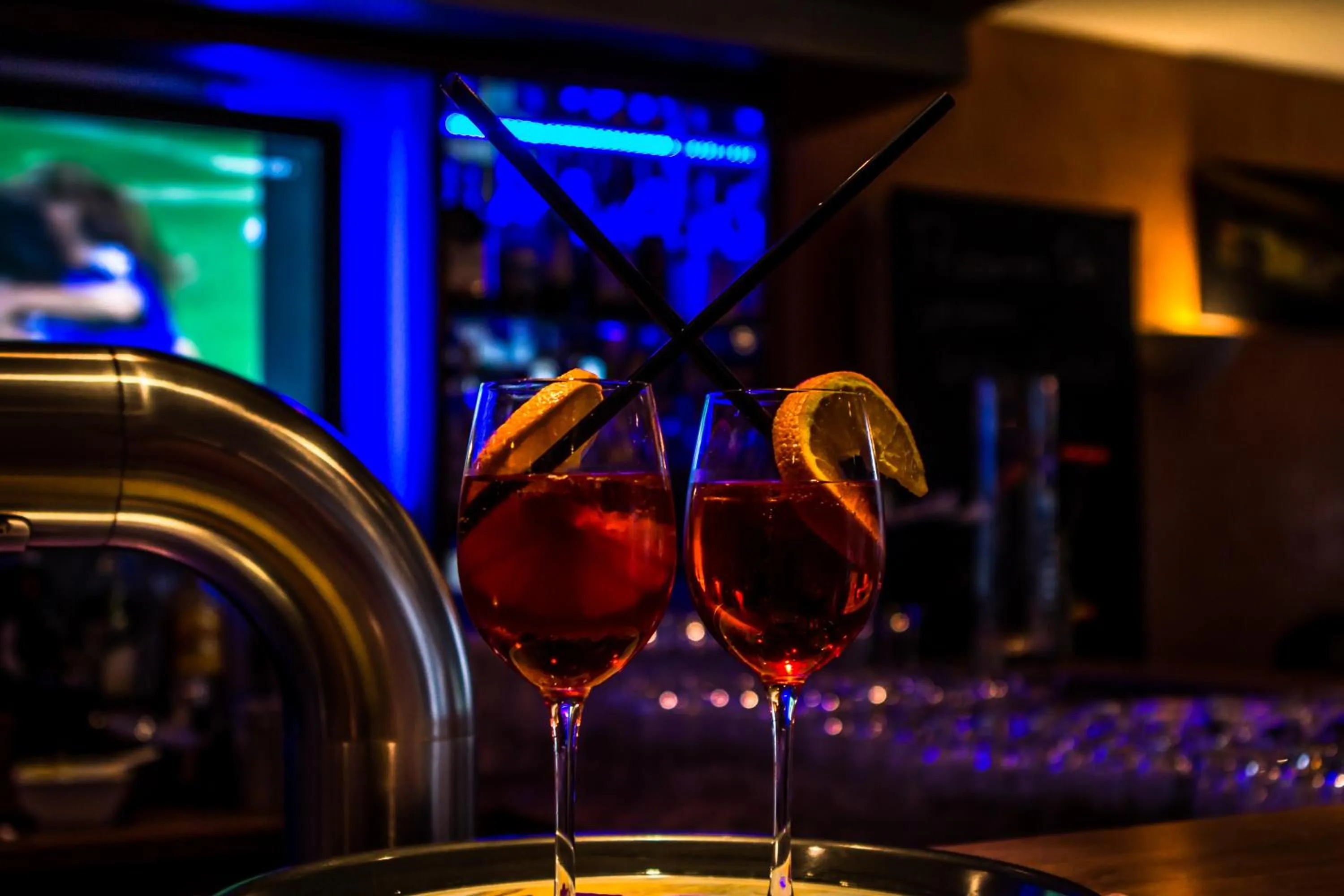 Alcoholic drinks in Hotel Blaue Ecke