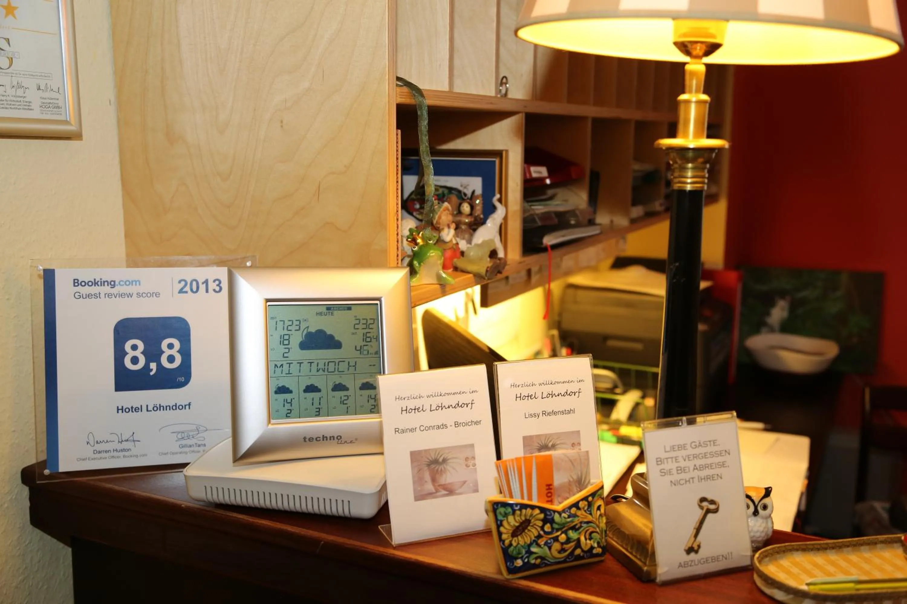 Lobby or reception in Hotel Löhndorf