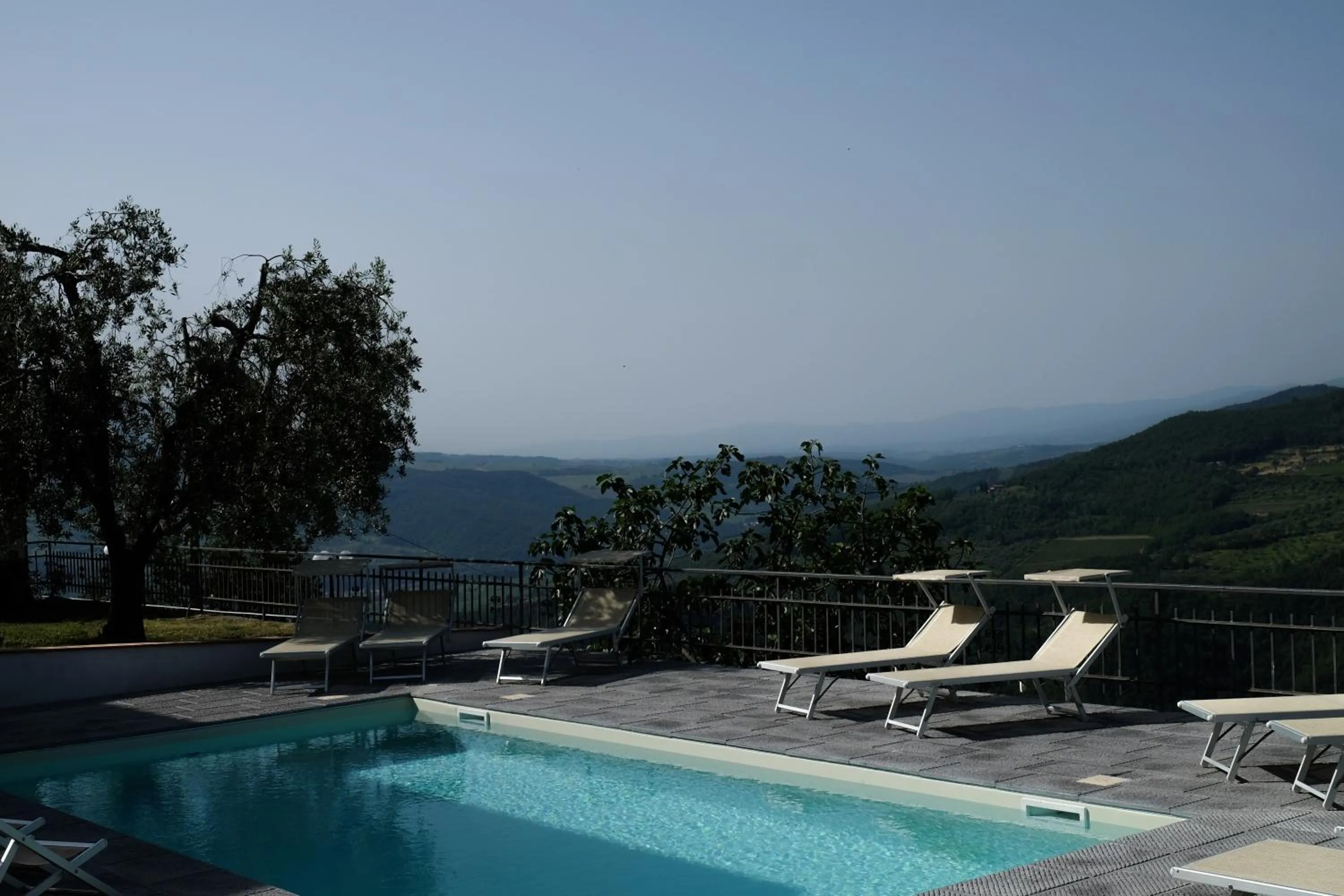Pool view in Agriturismo Antico Loggiato