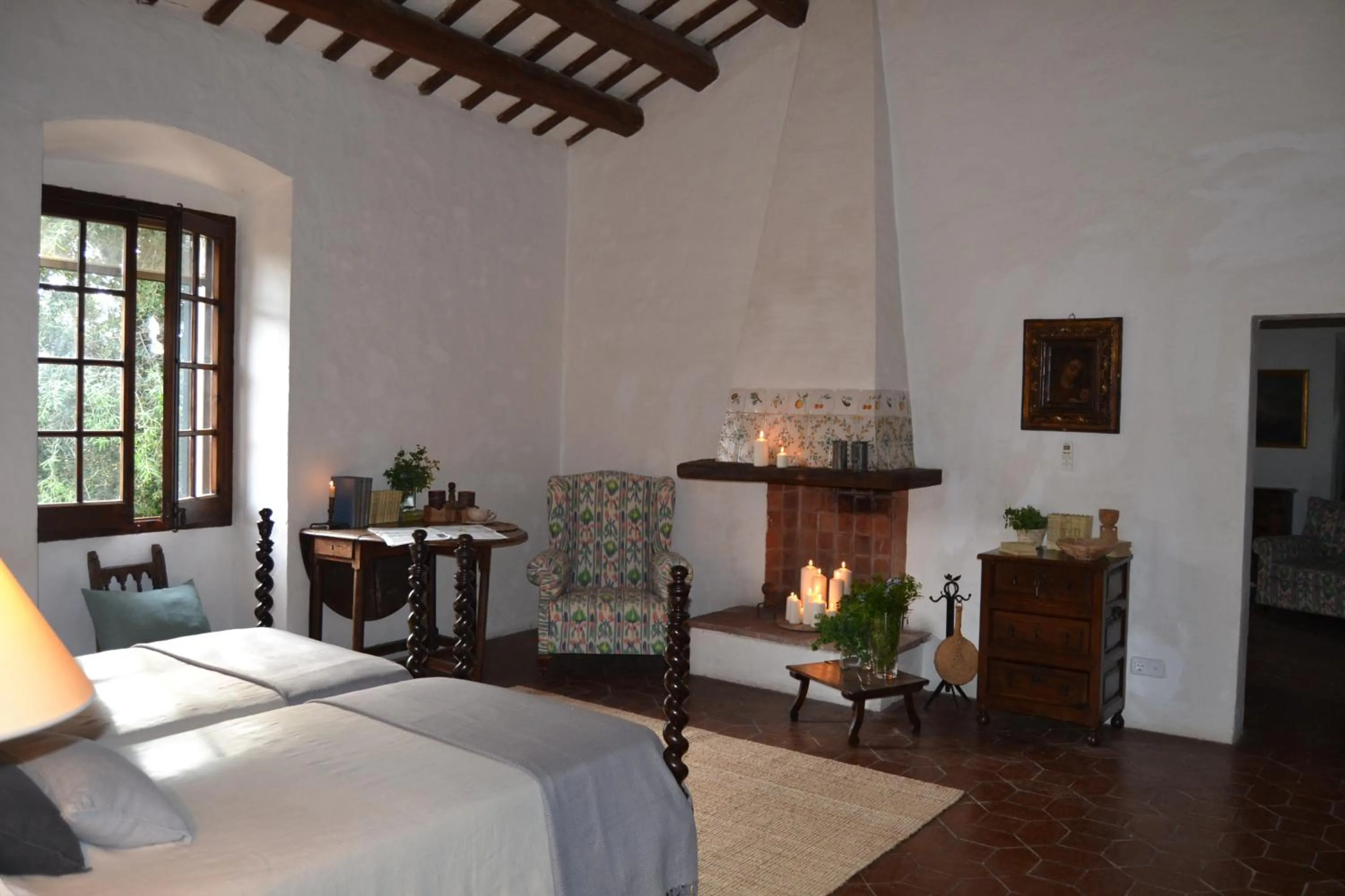 Bed in Mas Peirot Sitges