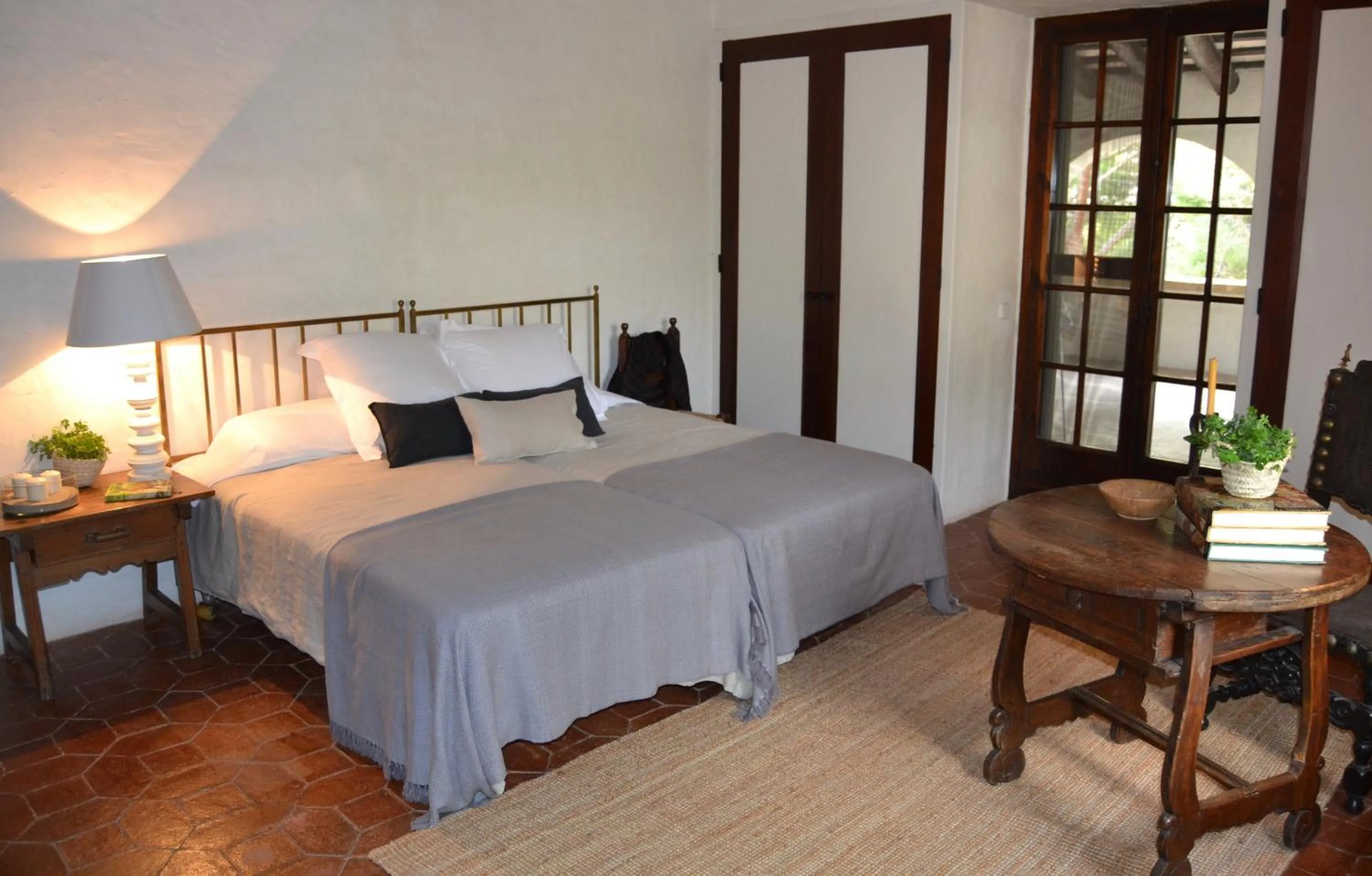 Bed in Mas Peirot Sitges