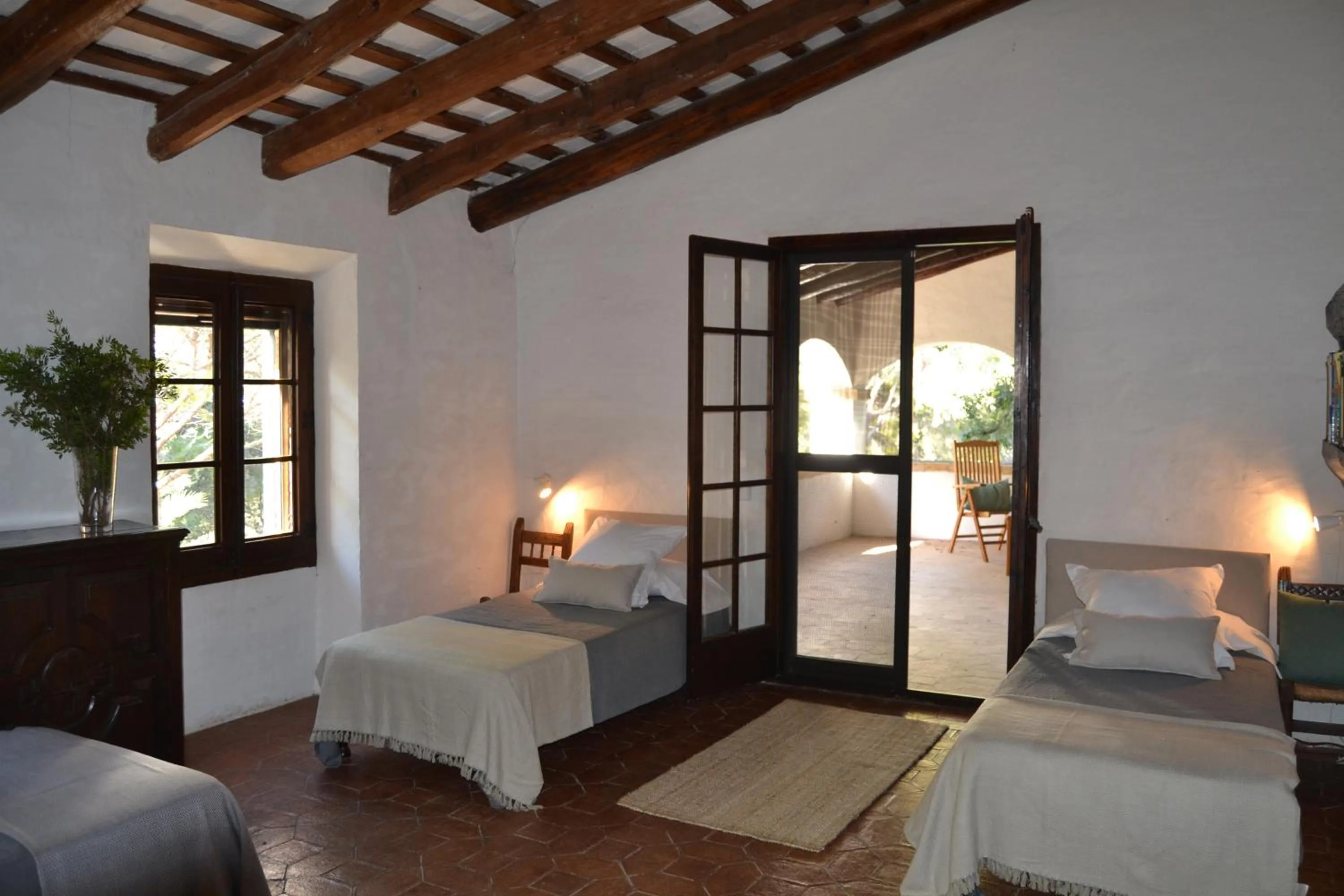 Bed in Mas Peirot Sitges