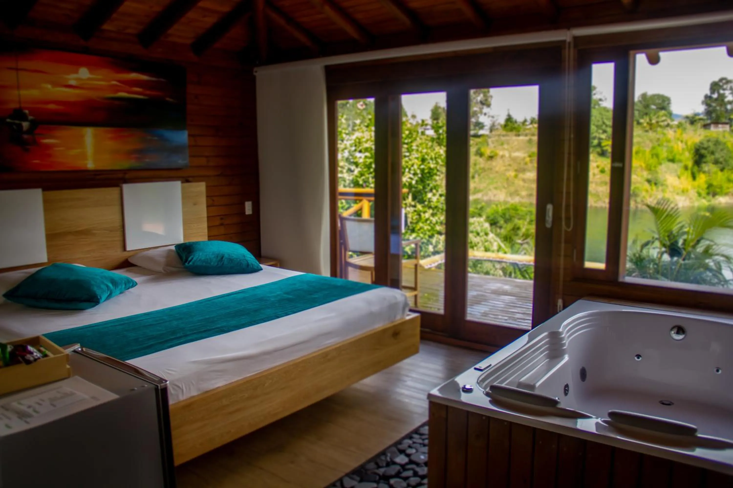 Bed in Sotavento Cabañas