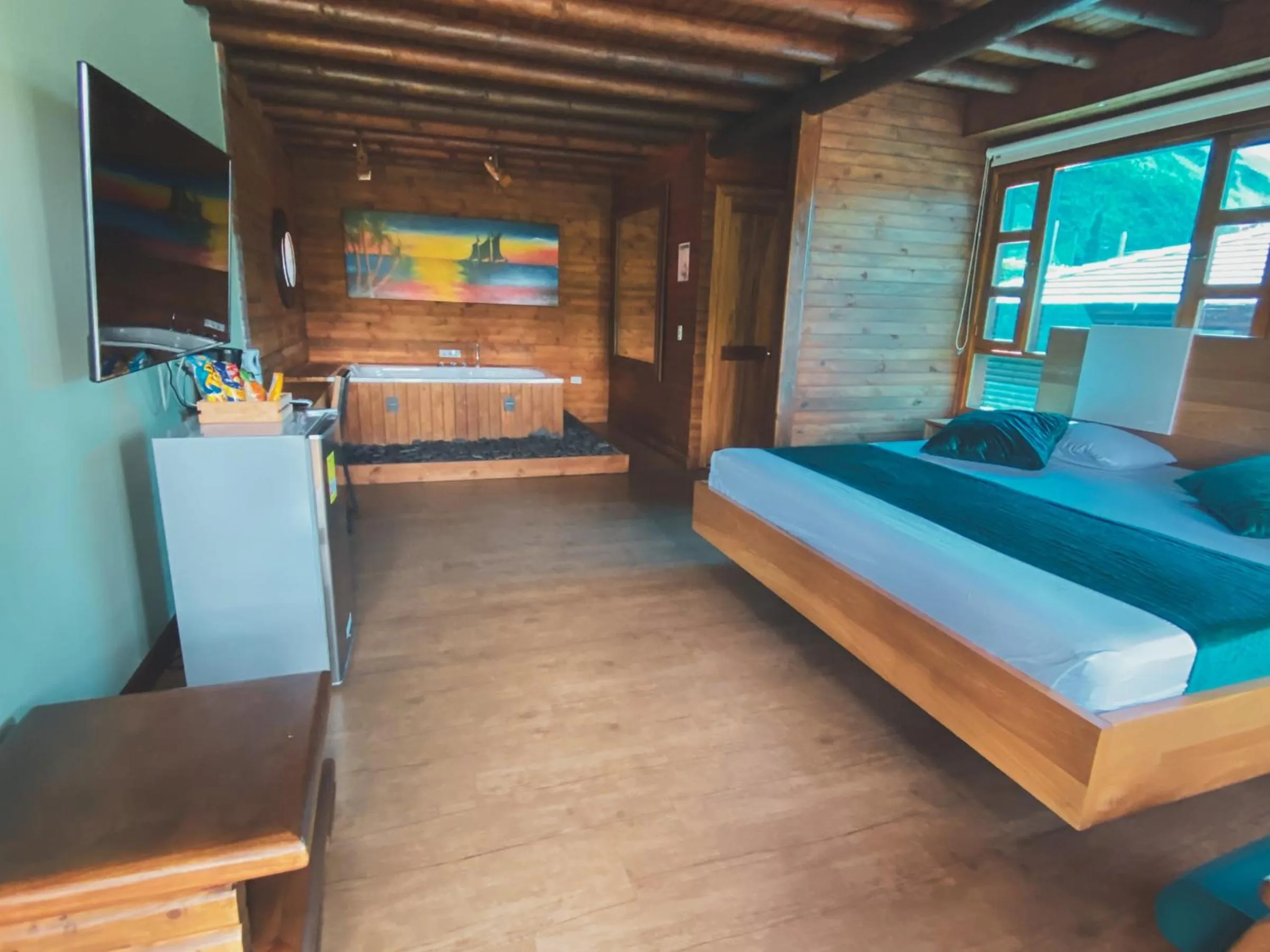 Bed in Sotavento Cabañas