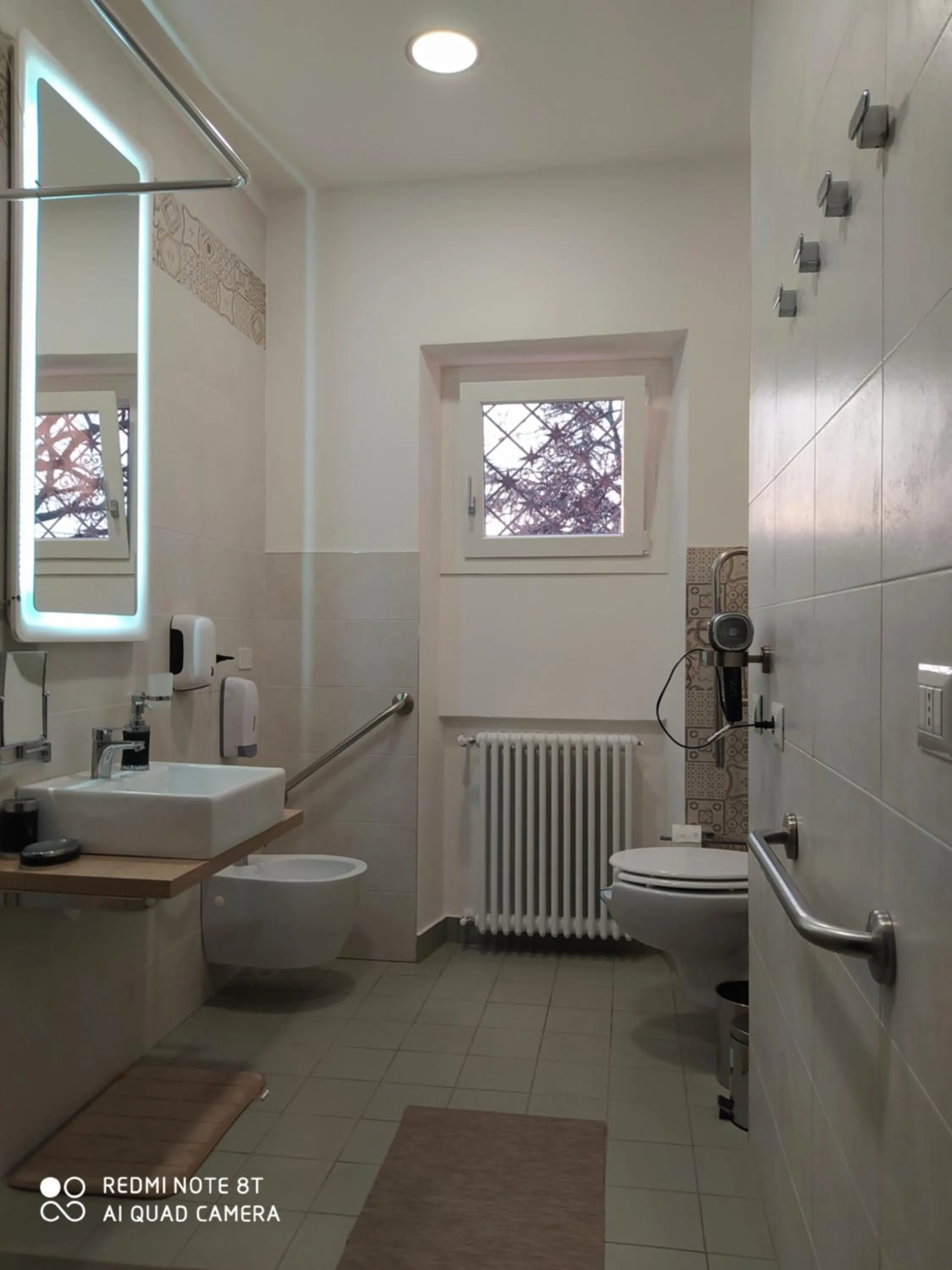 Toilet in "La Selvetta" bed and breakfast