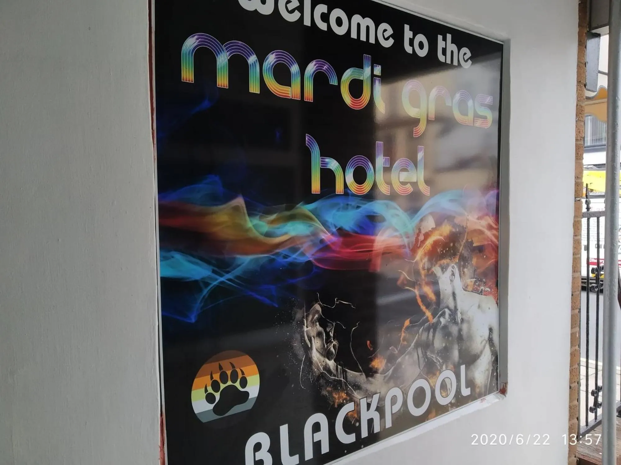 Facade/entrance in Mardi Gras Hotel