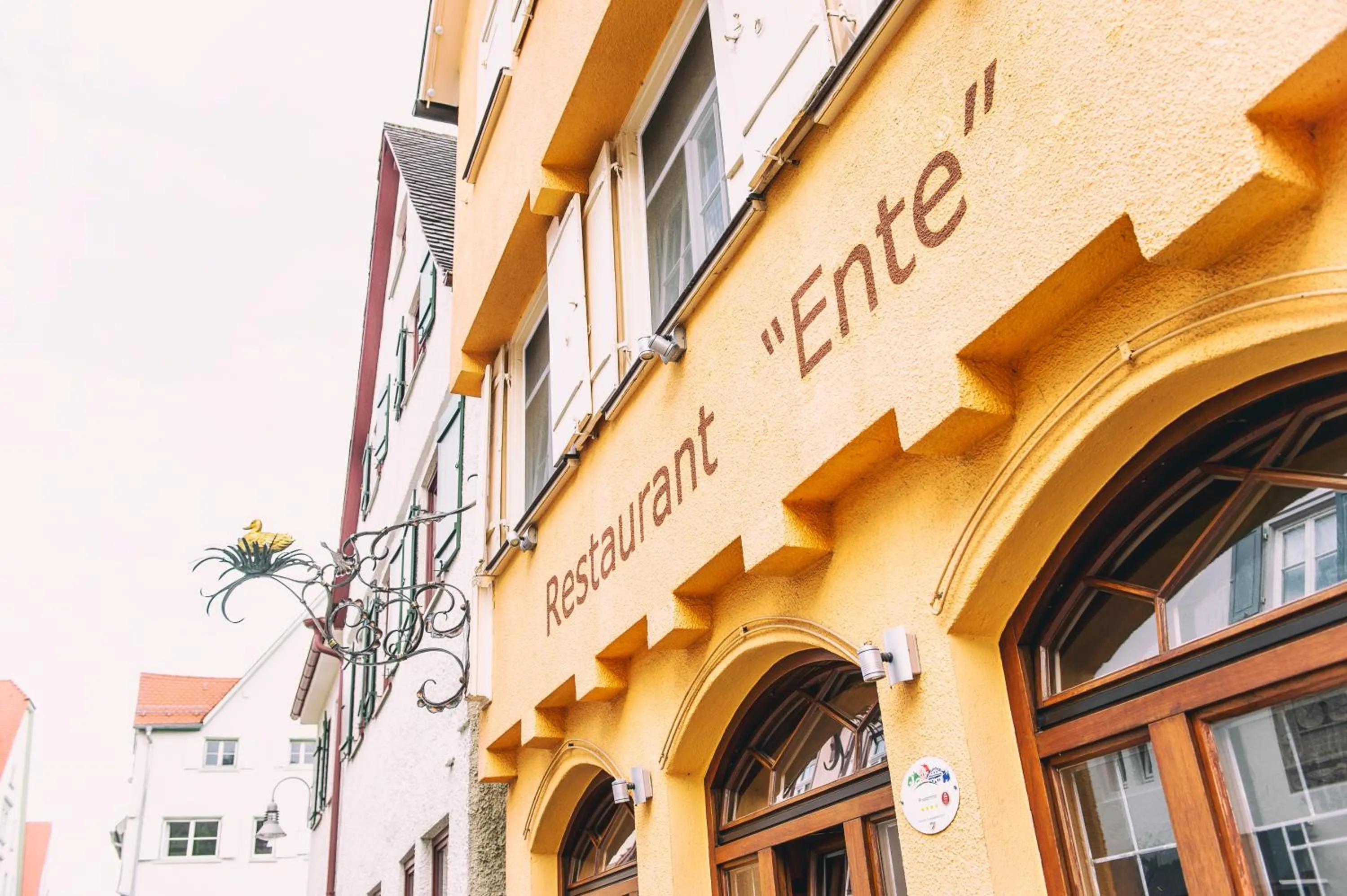 Property building in Restaurant Residence Ente