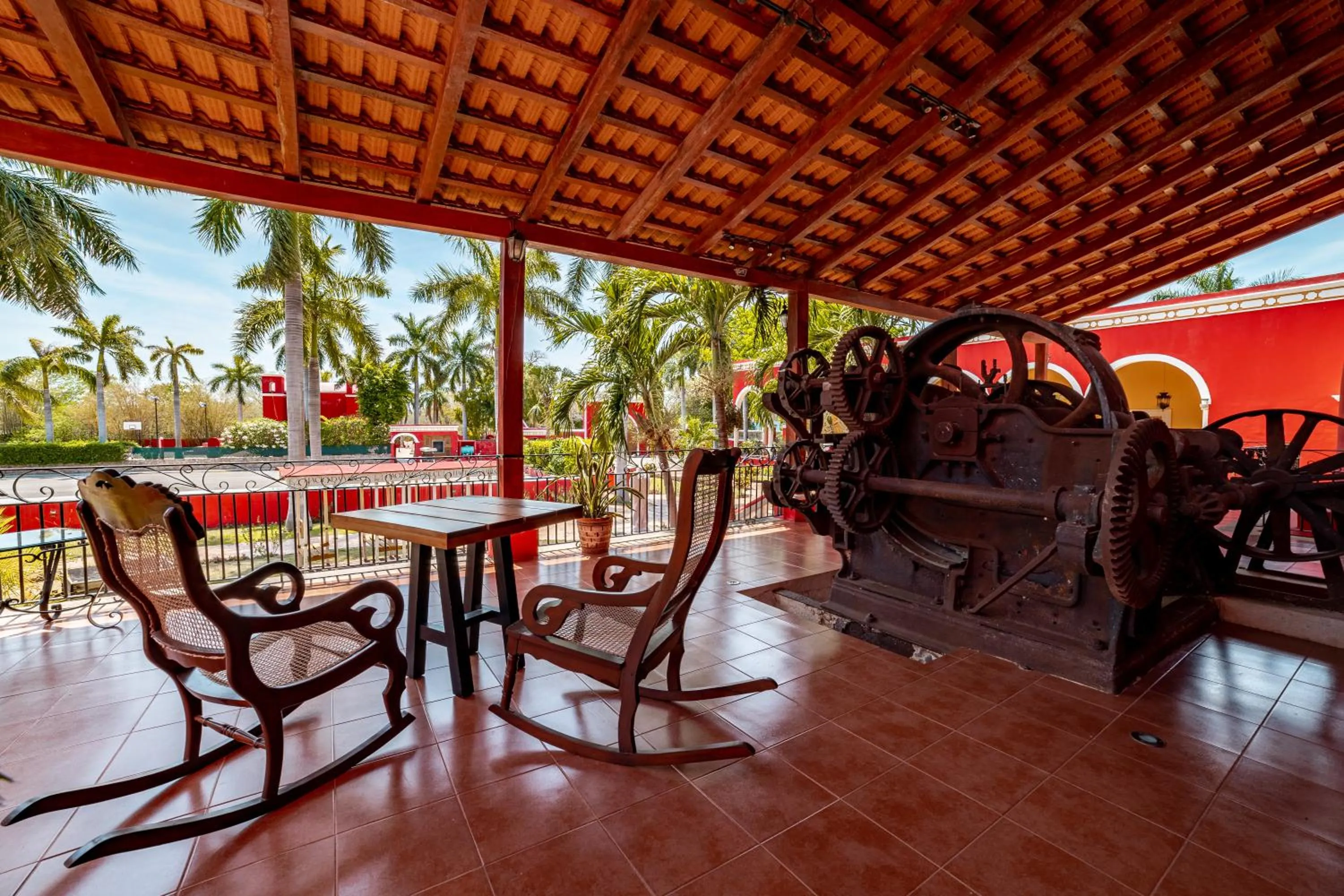 Patio in Hacienda Yabucu