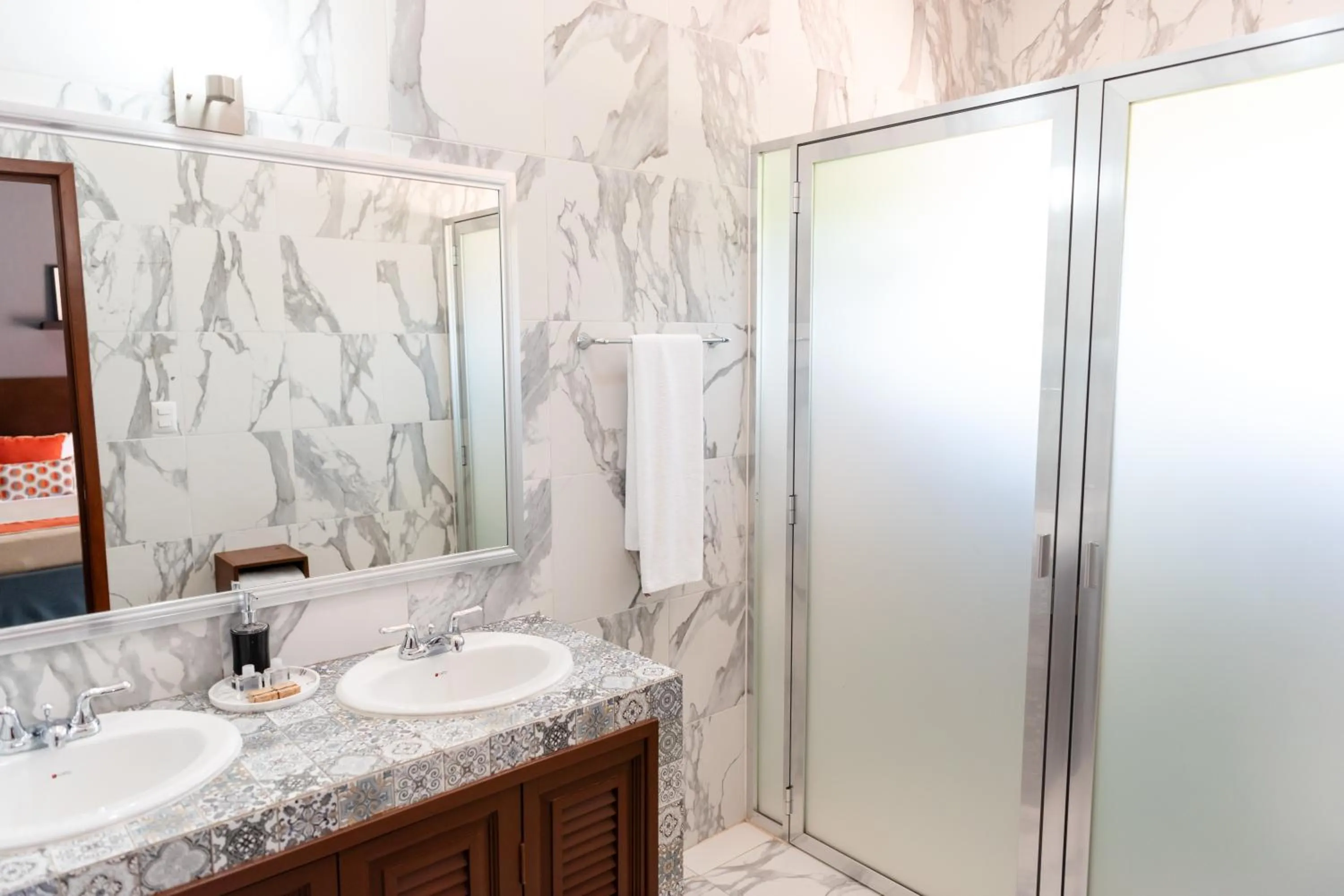 Shower in Hacienda Yabucu