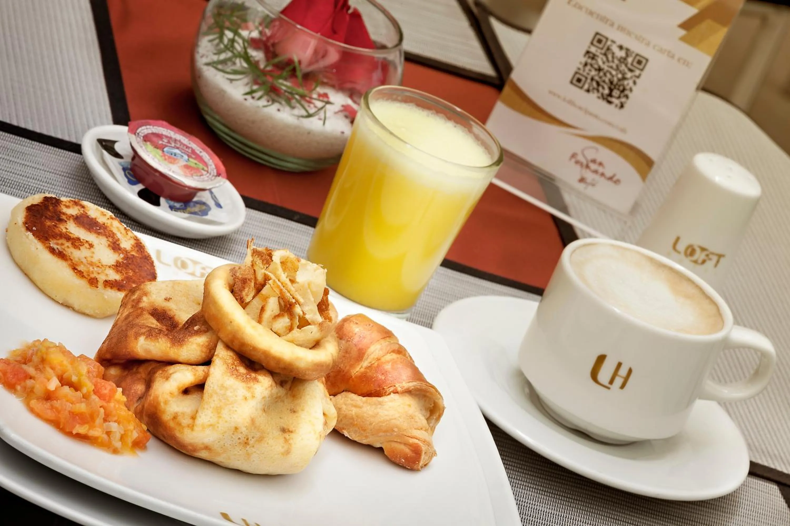 Breakfast in Loft Hotel Ipiales