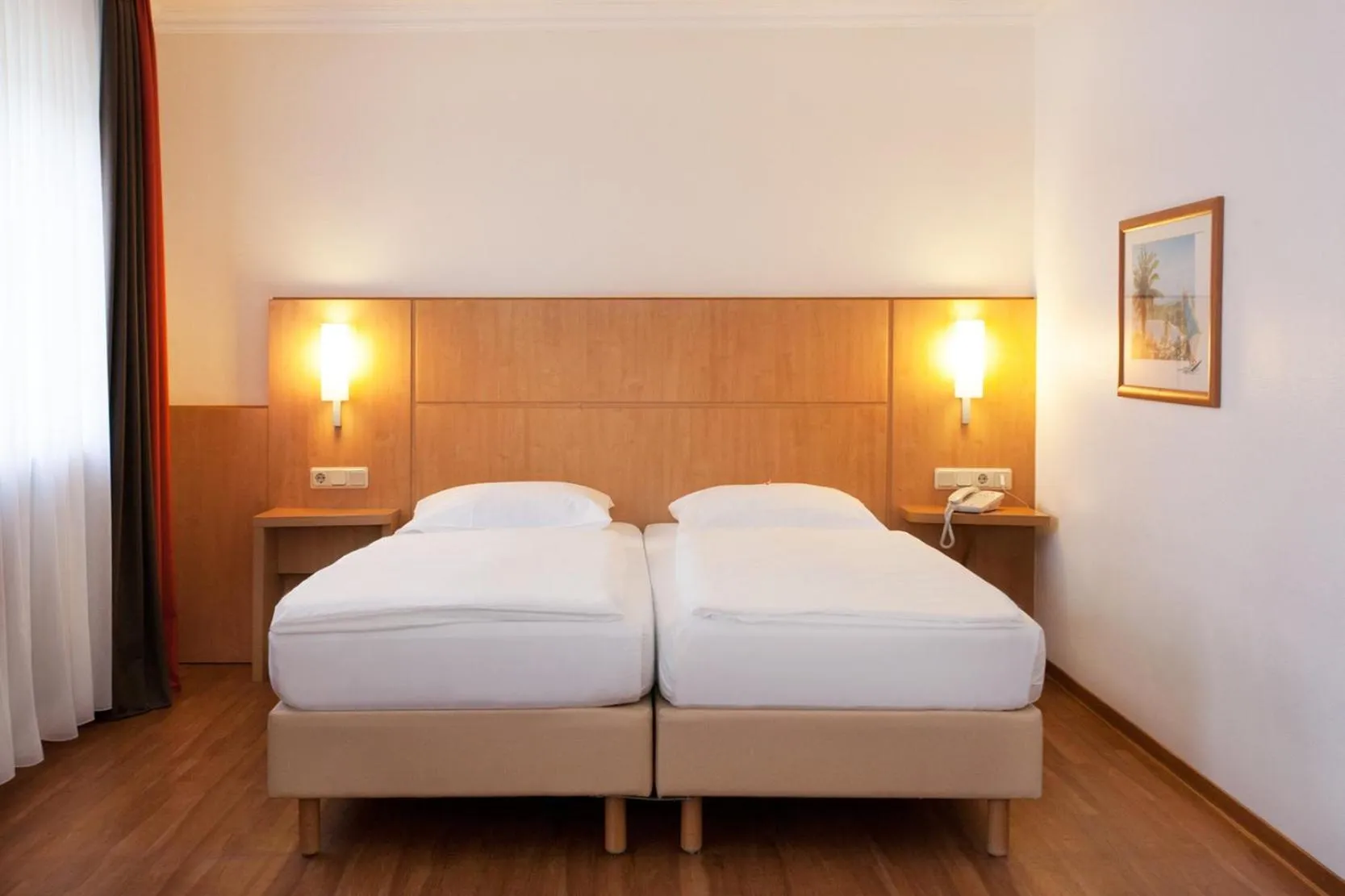 Bed in Saar City Hotel Superior