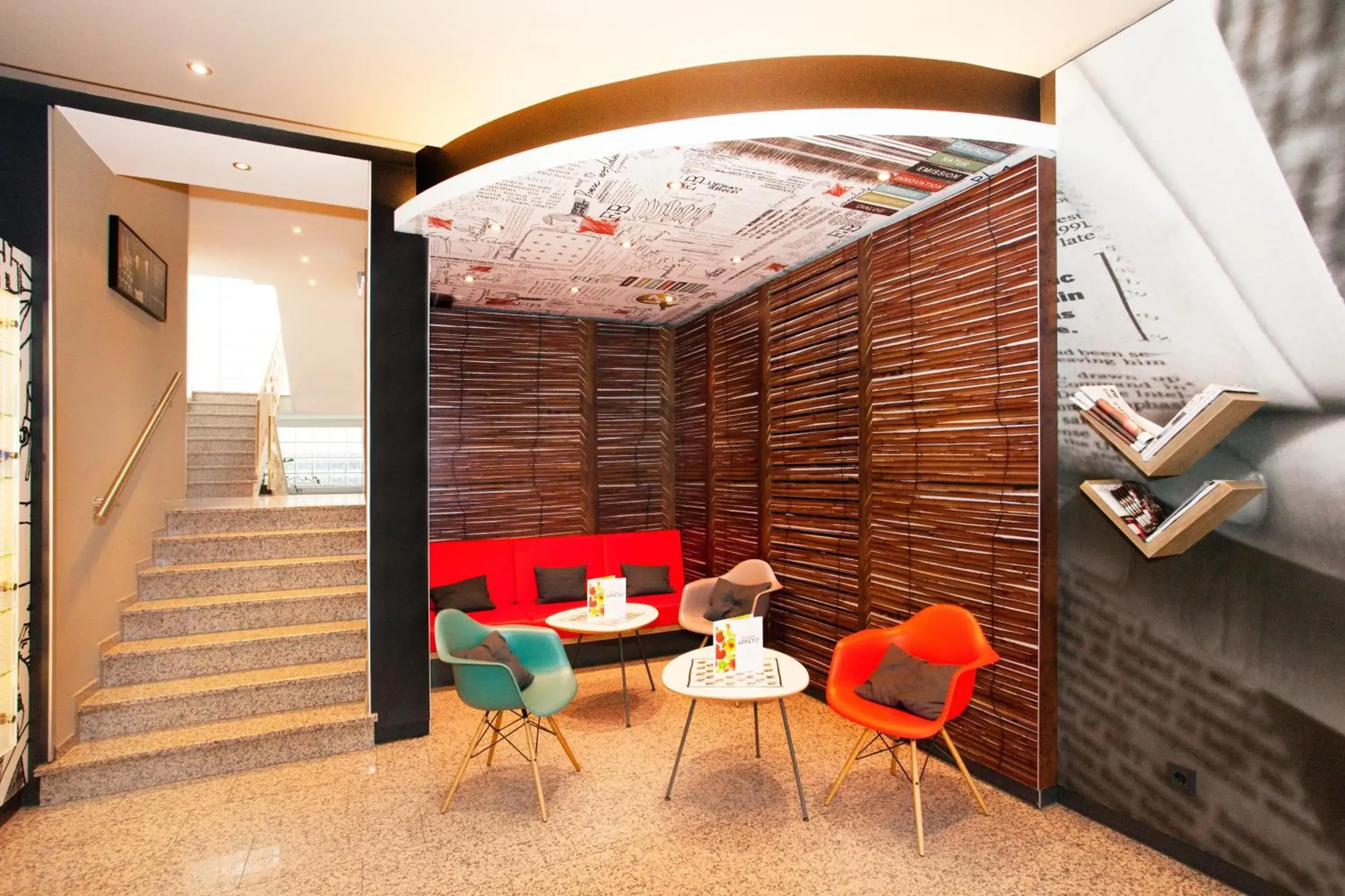 Lobby or reception in Saar City Hotel Superior Lobby or reception in Saar City Hotel Superior