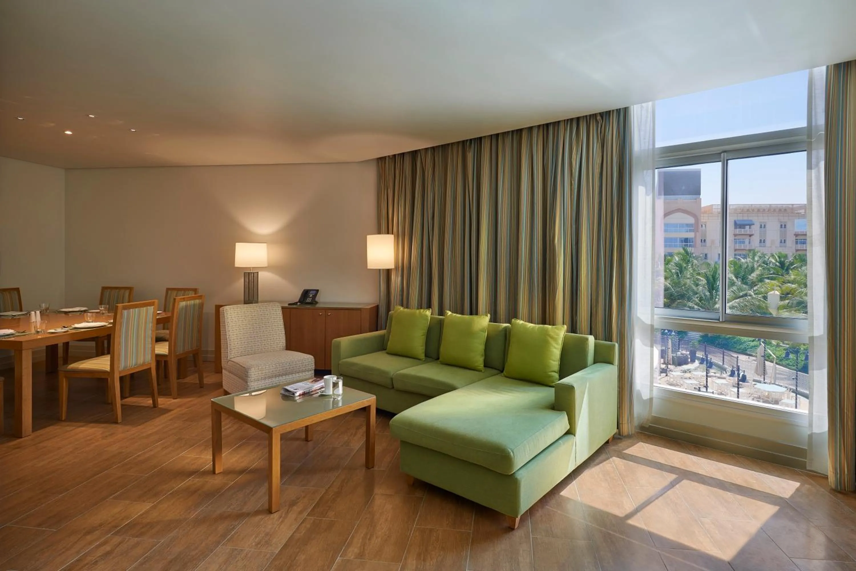 Living room in Salalah Gardens Hotel Managed by Safir Hotels & Resorts