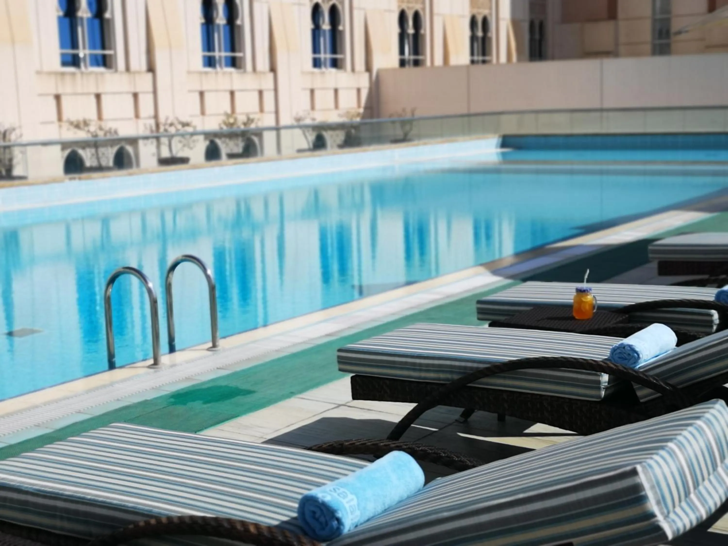 Swimming pool in Salalah Gardens Hotel Managed by Safir Hotels & Resorts