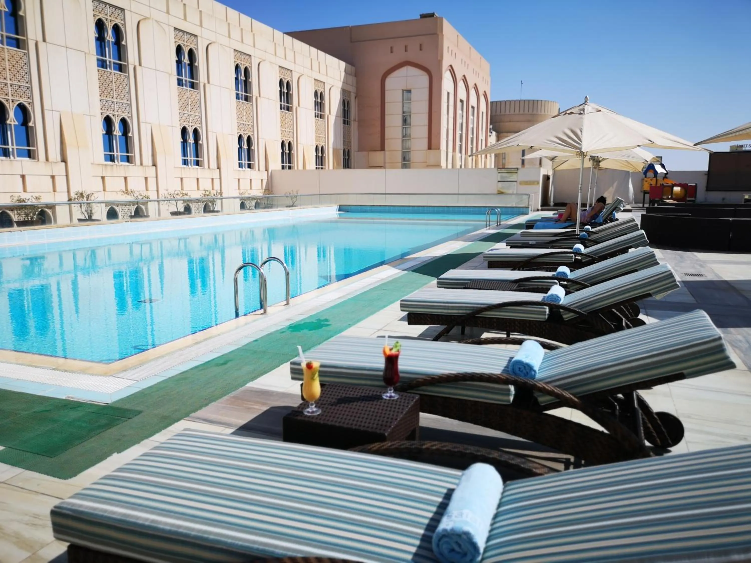 Swimming pool in Salalah Gardens Hotel Managed by Safir Hotels & Resorts