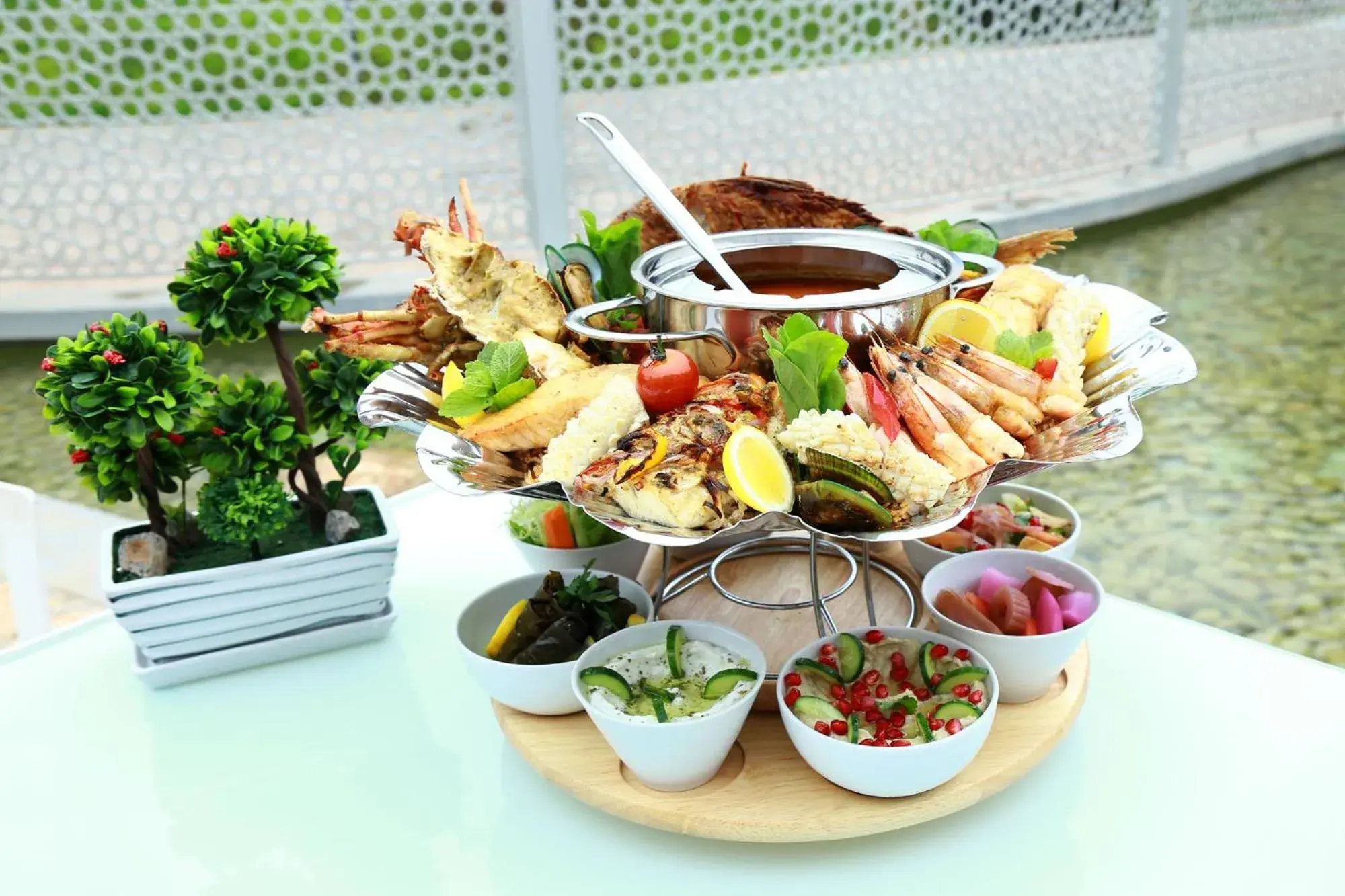 Food and drinks in Salalah Gardens Hotel Managed by Safir Hotels & Resorts Food and drinks in Salalah Gardens Hotel Managed by Safir Hotels & Resorts