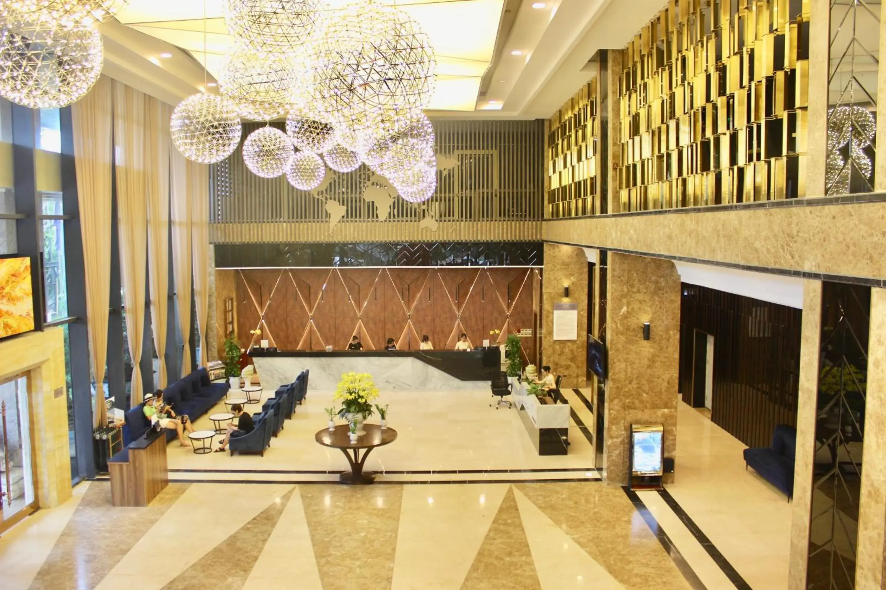 Lobby or reception in Muong Thanh Grand Da Nang Hotel Lobby or reception in Muong Thanh Grand Da Nang Hotel