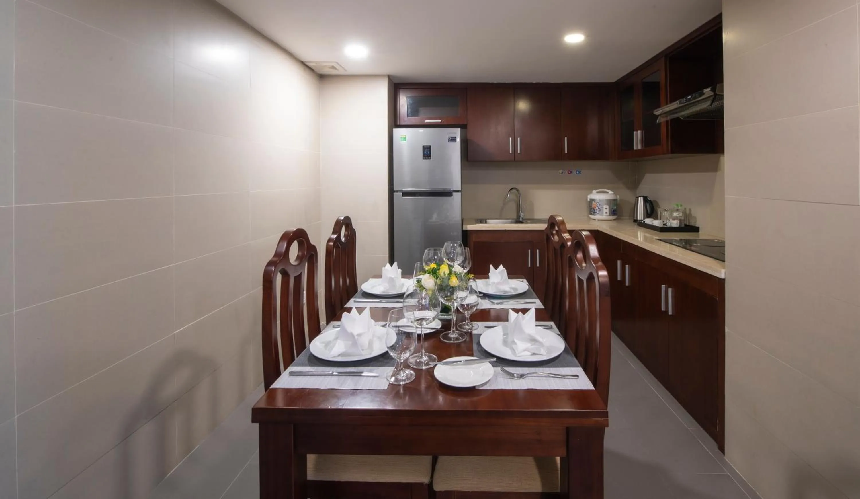 Dining area in Muong Thanh Grand Da Nang Hotel