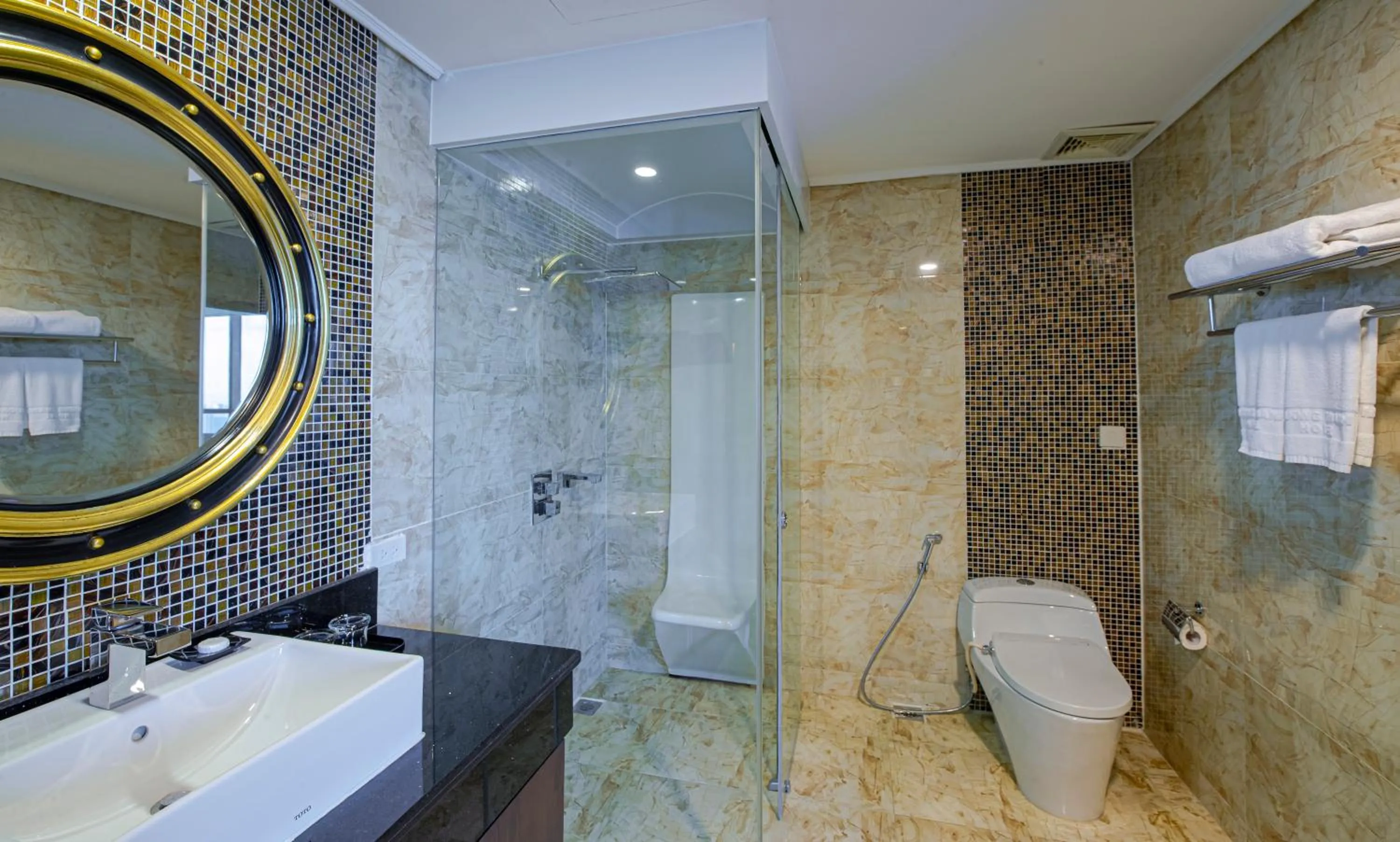 Bathroom in Muong Thanh Grand Da Nang Hotel