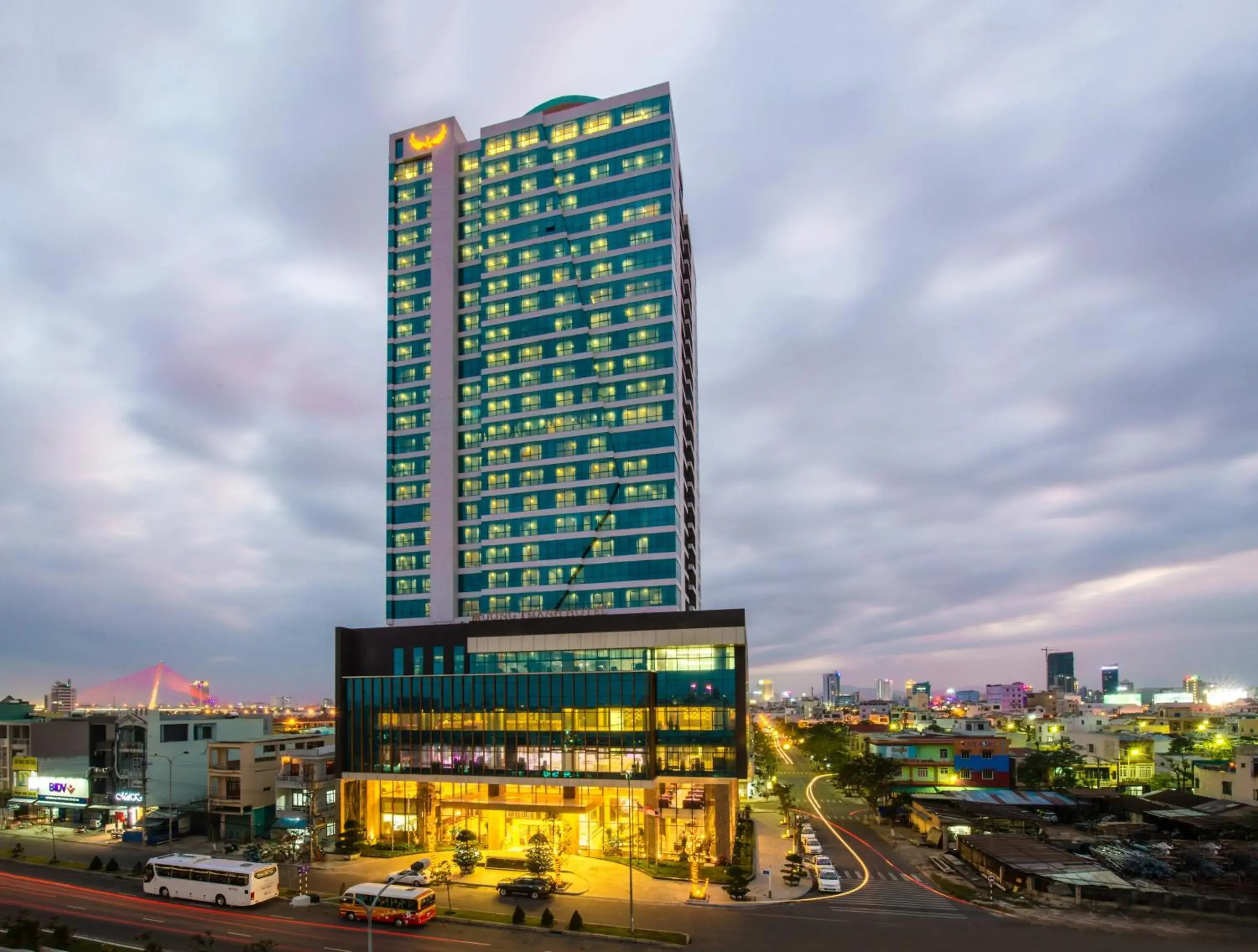 Property building in Muong Thanh Grand Da Nang Hotel Property building in Muong Thanh Grand Da Nang Hotel