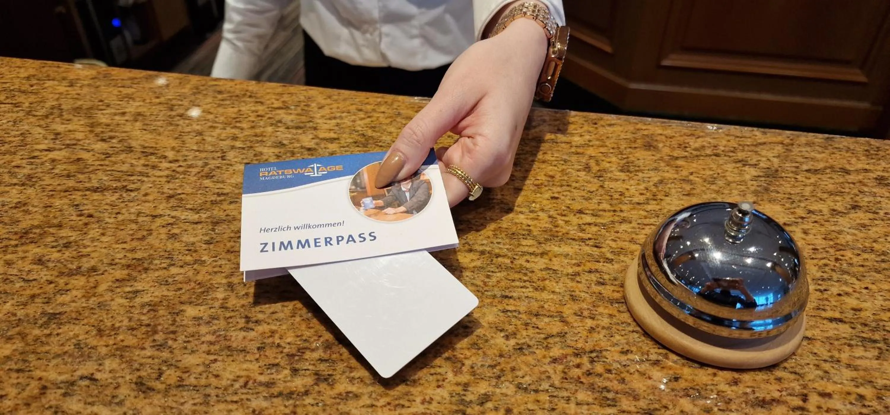 Lobby or reception in Hotel Ratswaage