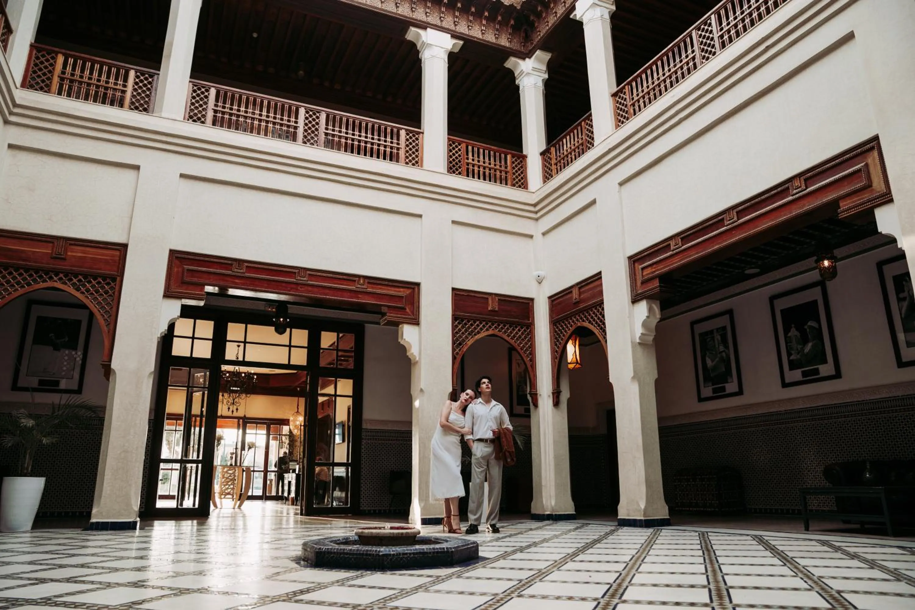 People in Palmeraie Golf Suites By Pickalbatros