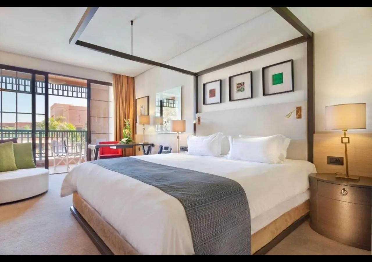 Bedroom, Bed in Golf Club Rotana Palmeraie