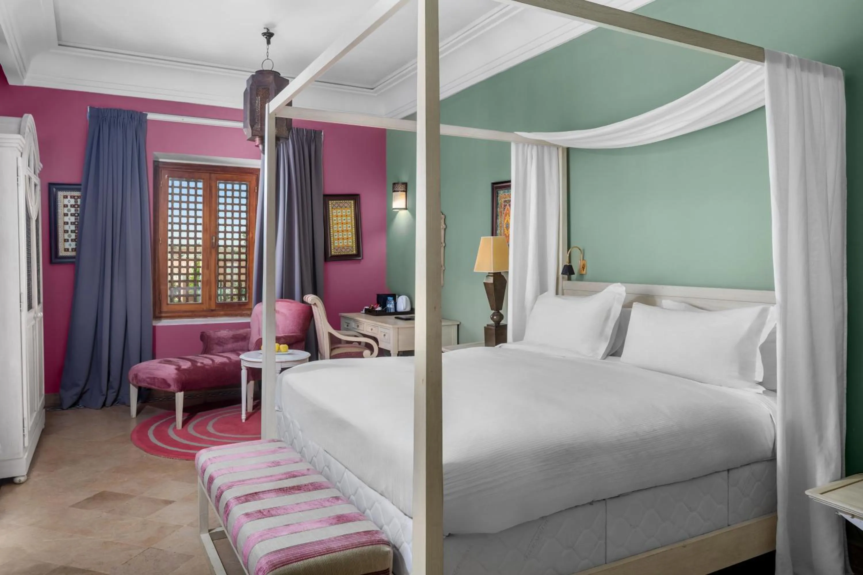 Bed in Palmeraie Golf Suites By Pickalbatros