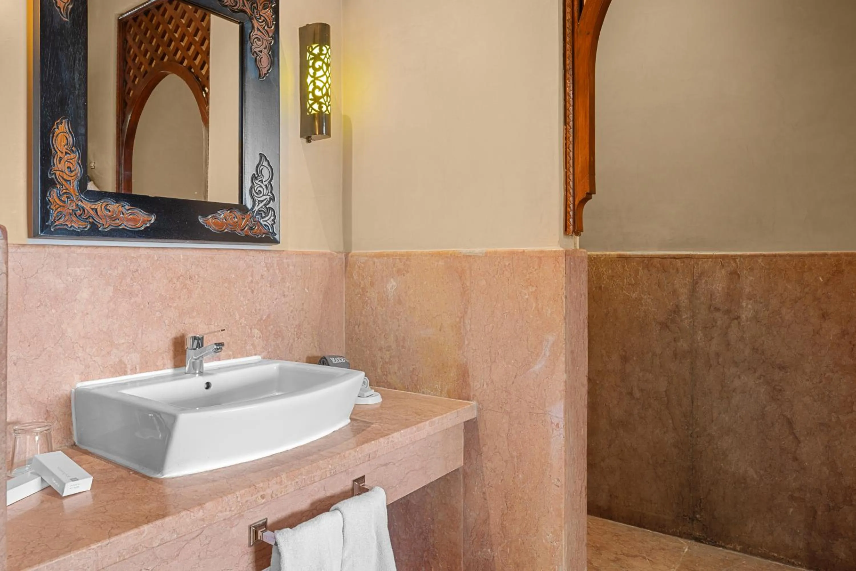 Bathroom in Palmeraie Golf Suites By Pickalbatros