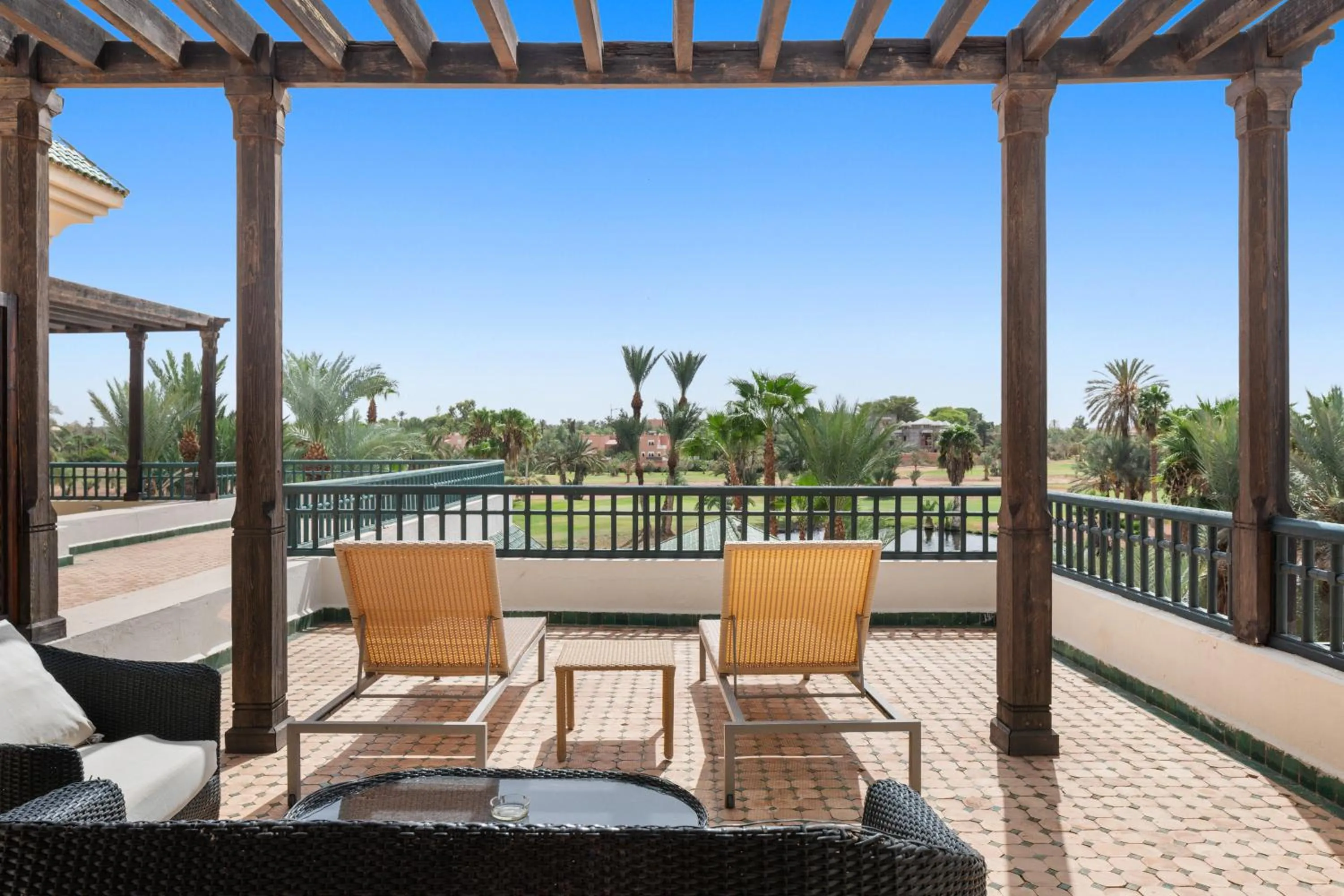 Balcony/Terrace in Palmeraie Golf Suites By Pickalbatros