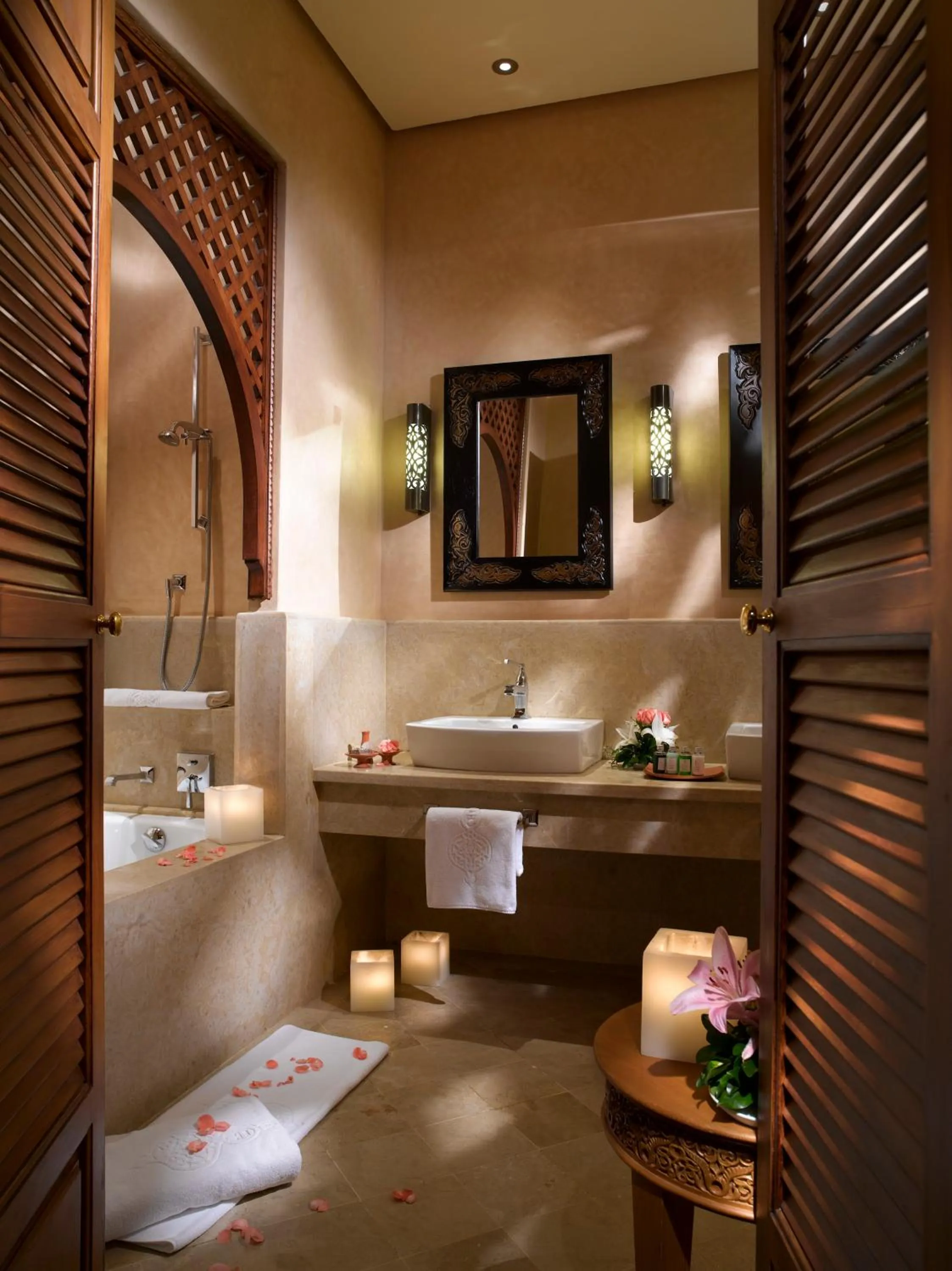 Bathroom in Golf Club Rotana Palmeraie