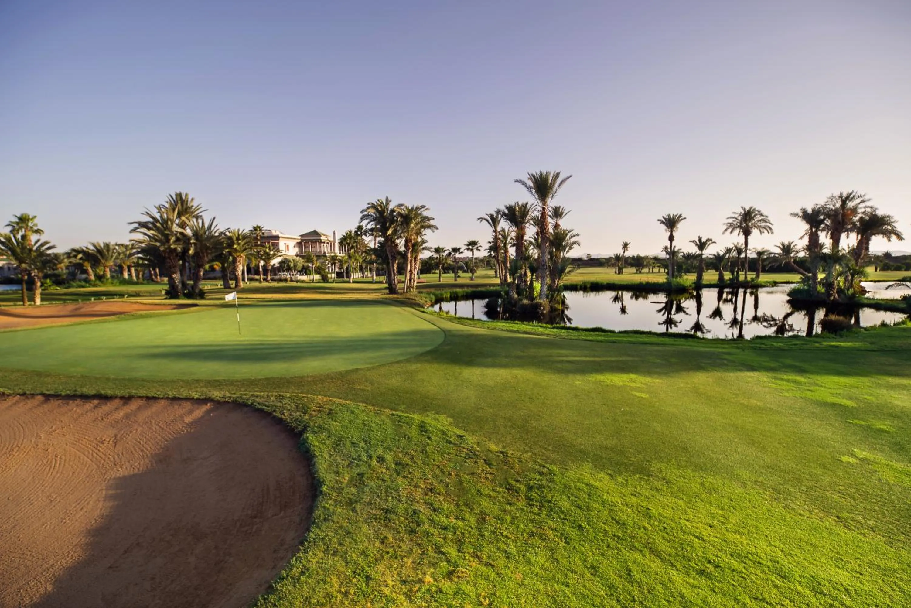 Natural landscape, Golf in Golf Club Rotana Palmeraie