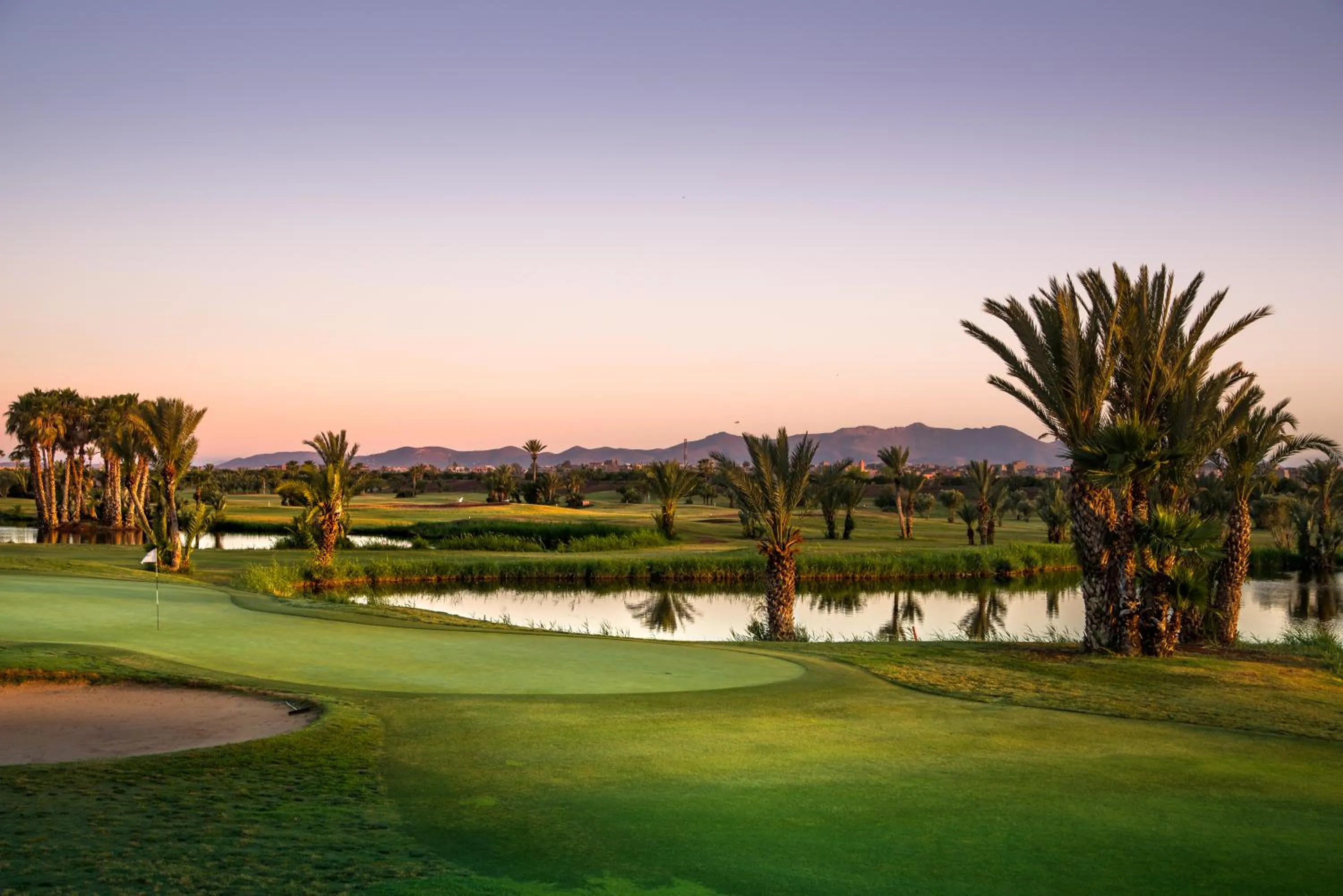 Natural landscape, Golf in Golf Club Rotana Palmeraie