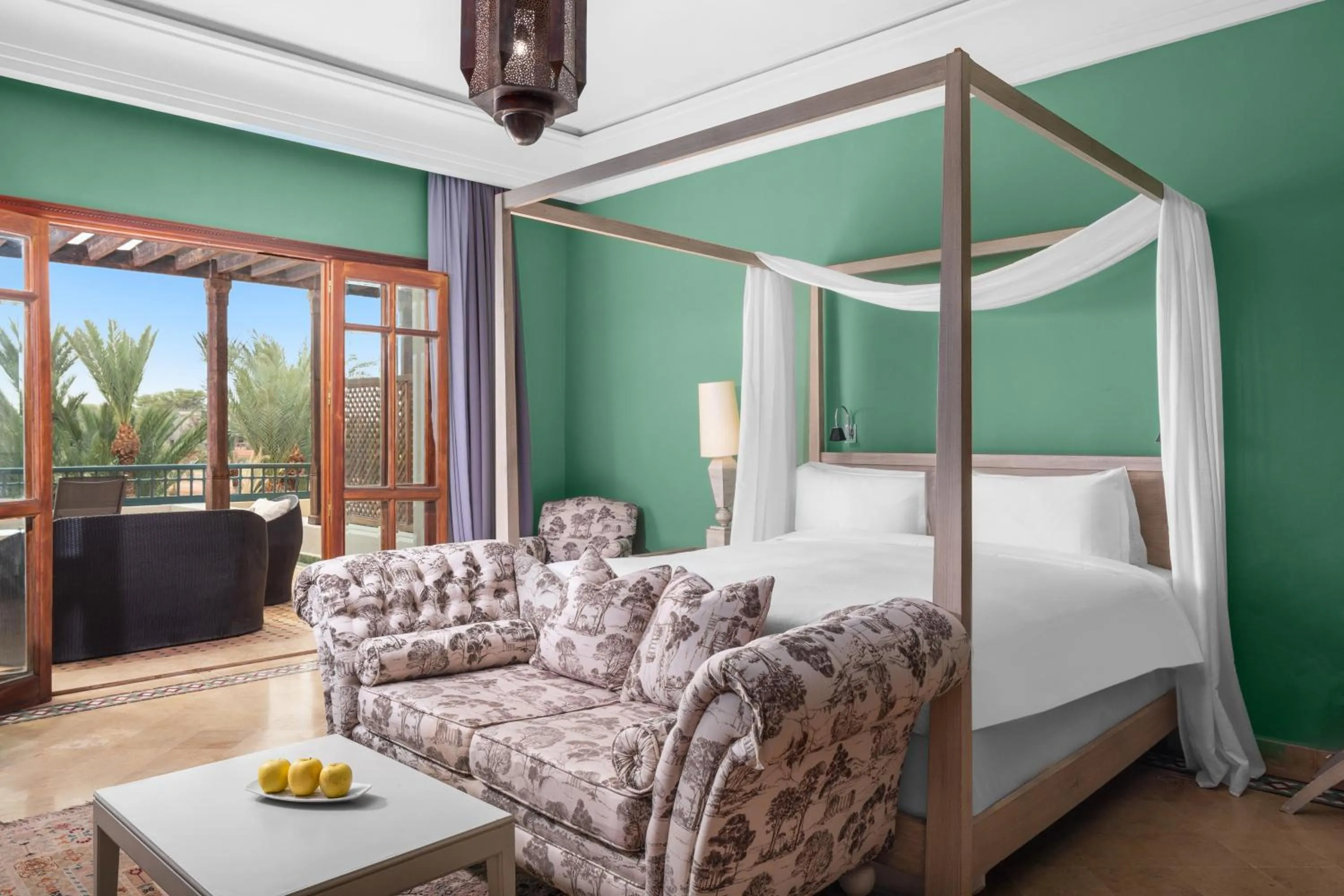 Bed in Palmeraie Golf Suites By Pickalbatros