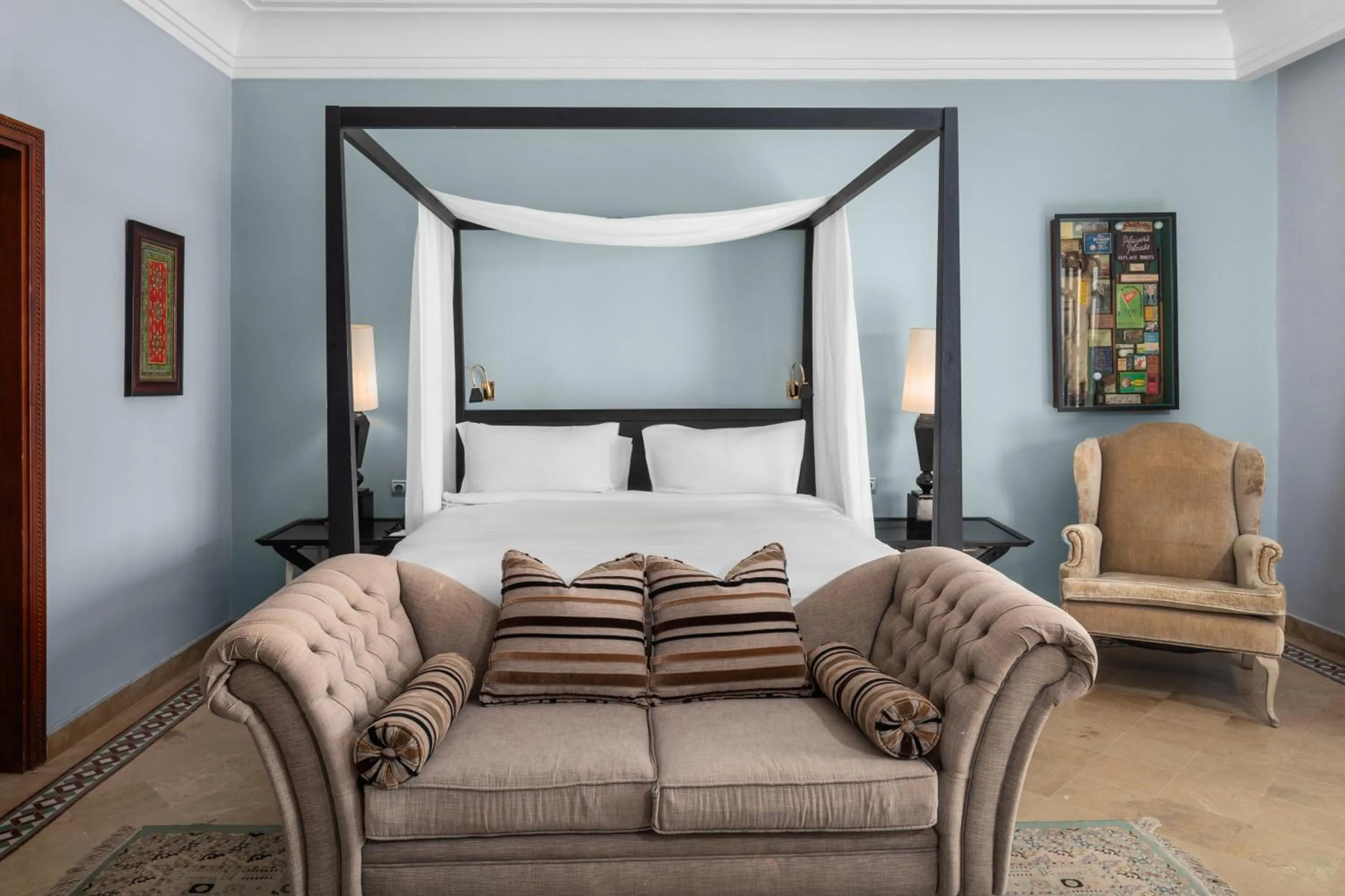 Bed in Palmeraie Golf Suites By Pickalbatros