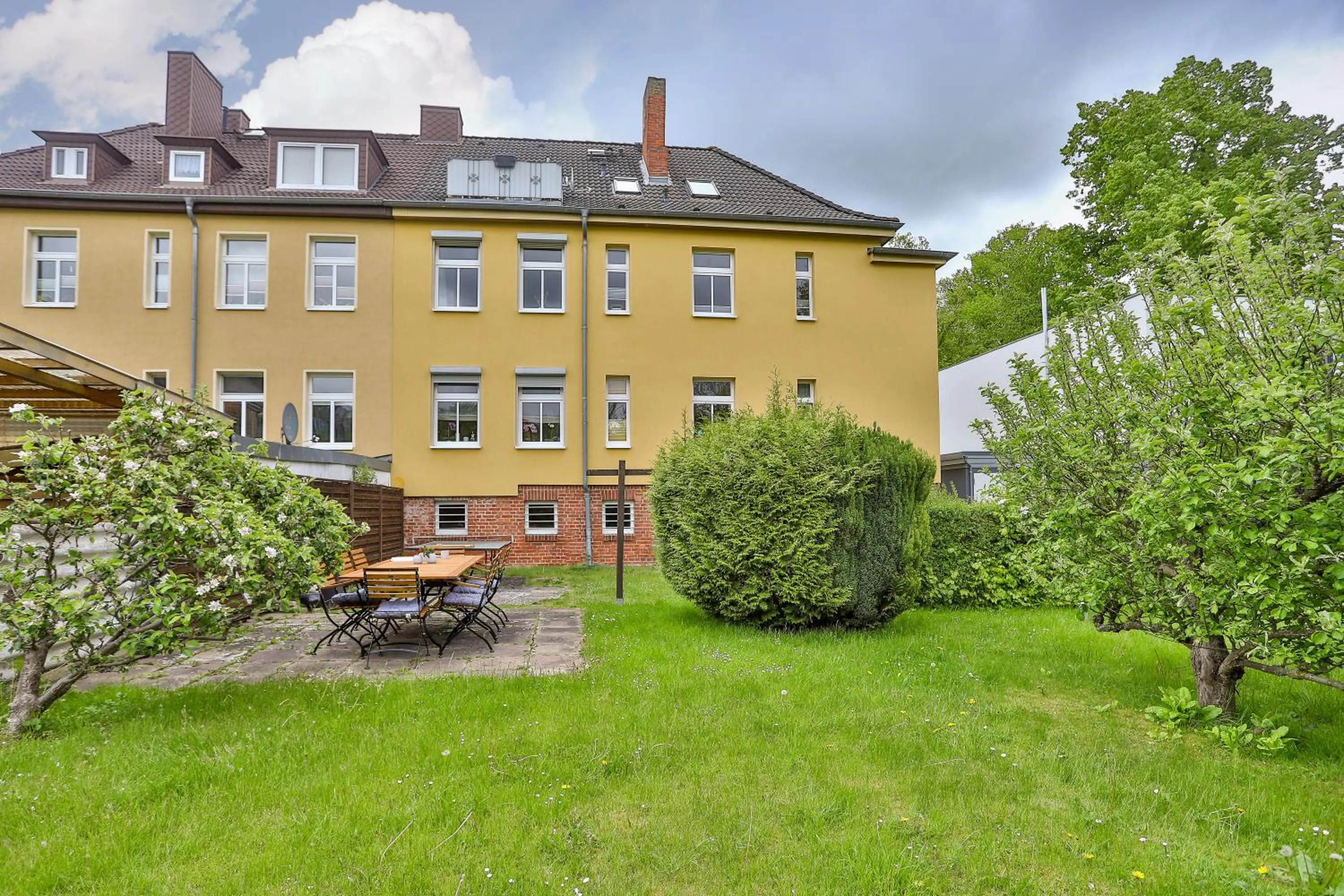 Property building in Ferienwohnung an der Brunnenaue