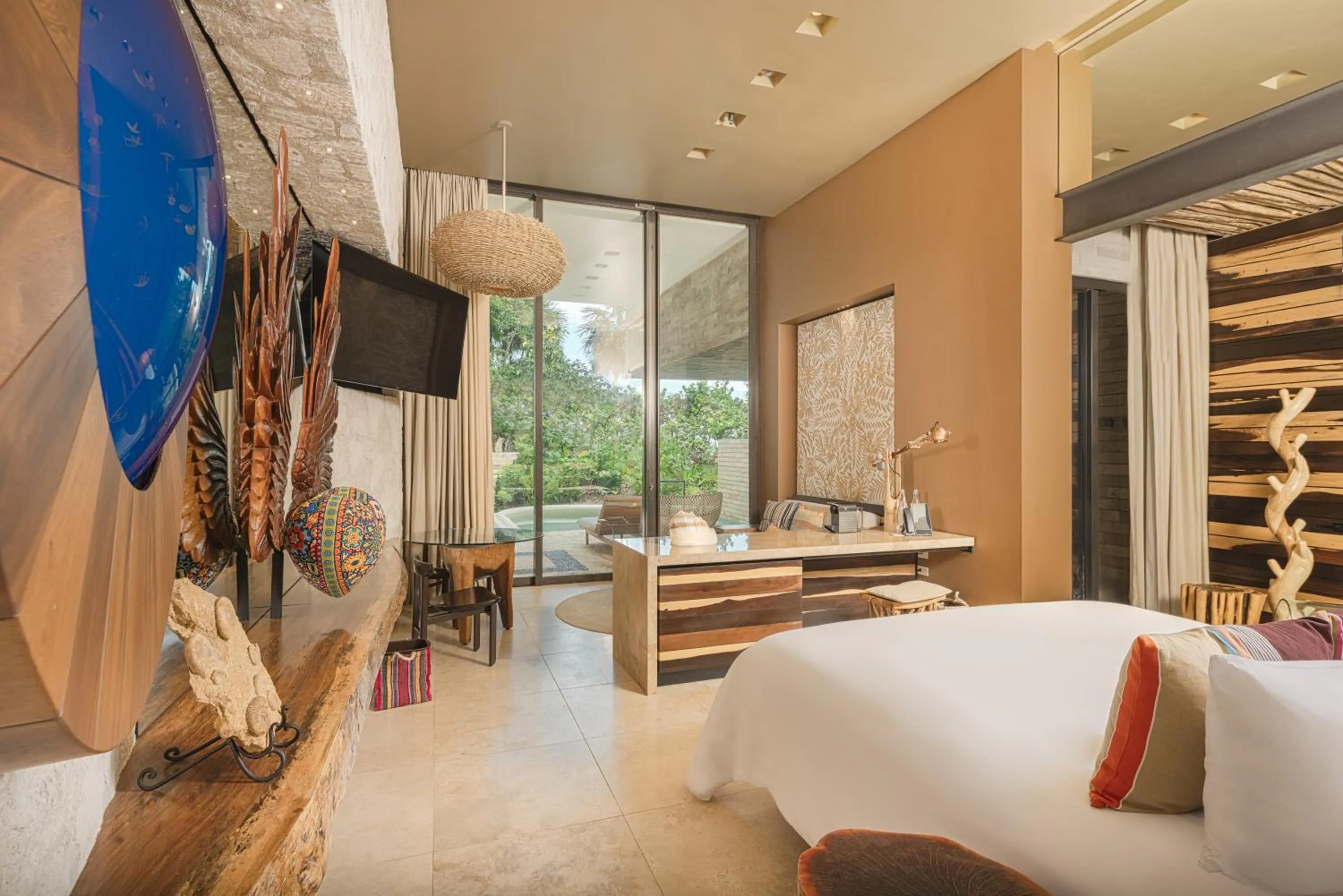 Pool view in La Casa de la Playa by Xcaret- All Inclusive Adults Only