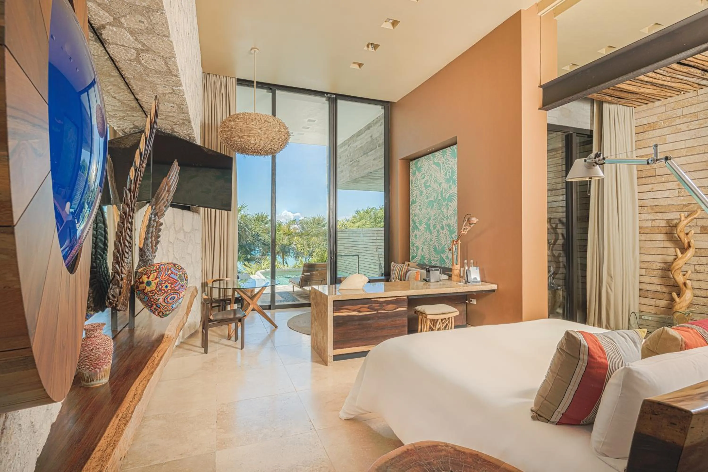 Photo of the whole room, Bed in La Casa de la Playa by Xcaret- All Inclusive Adults Only