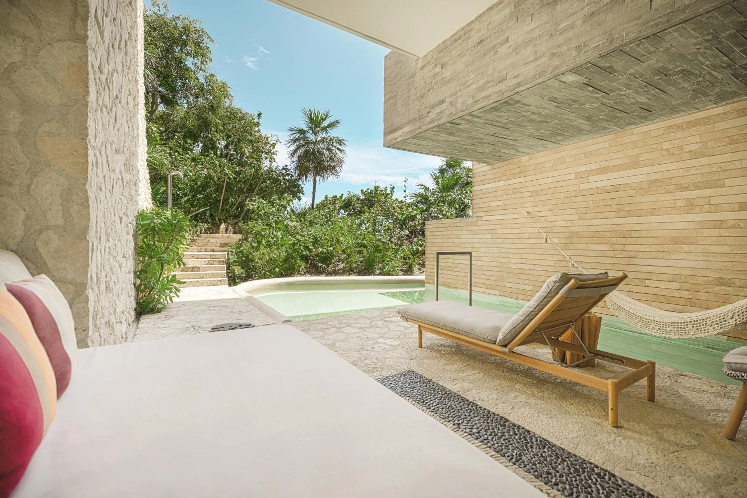 Balcony/Terrace in La Casa de la Playa by Xcaret- All Inclusive Adults Only