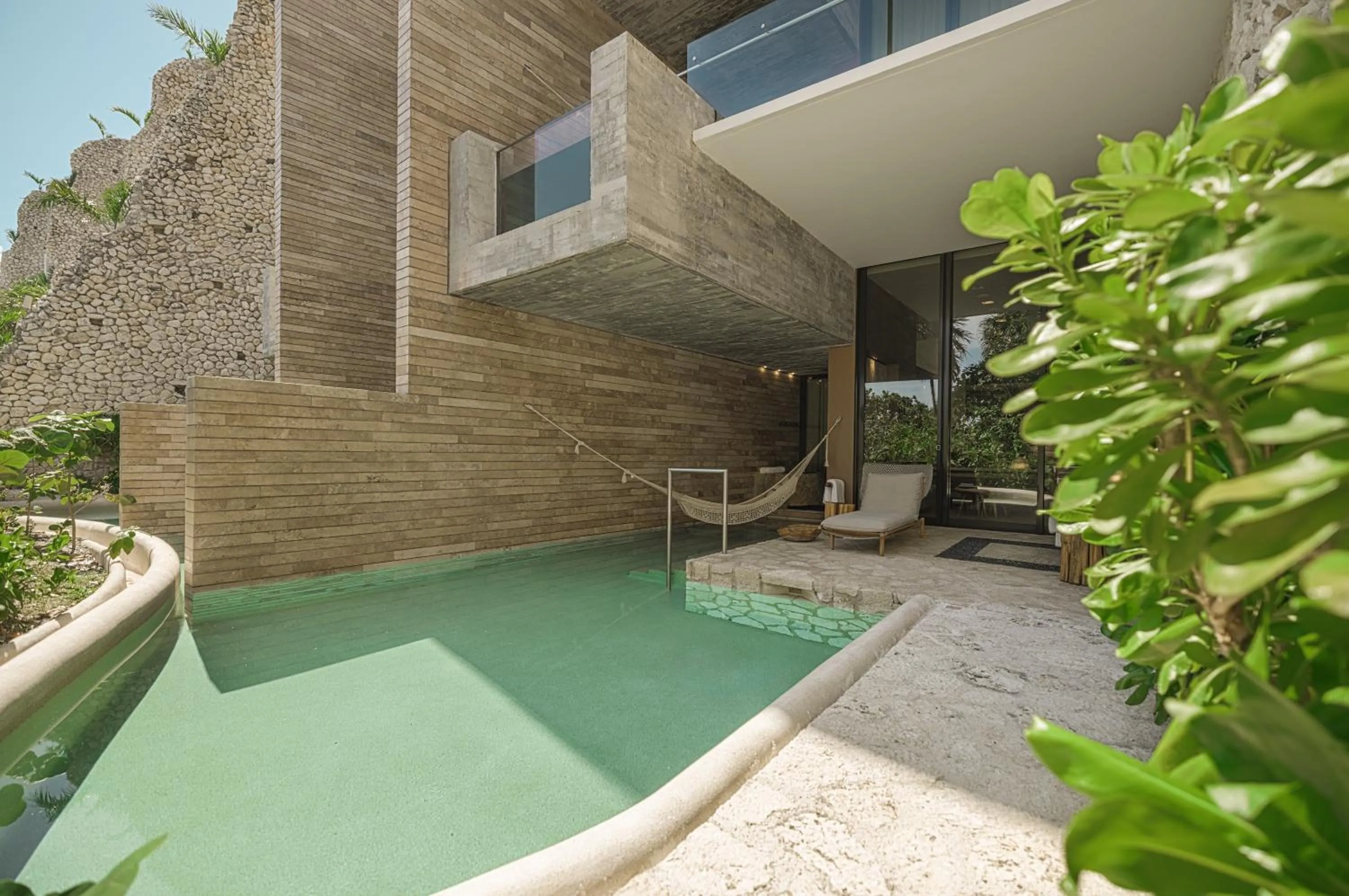 Pool view in La Casa de la Playa by Xcaret- All Inclusive Adults Only