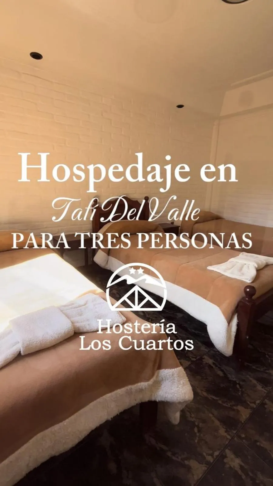 Bedroom in Hosteria Los Cuartos