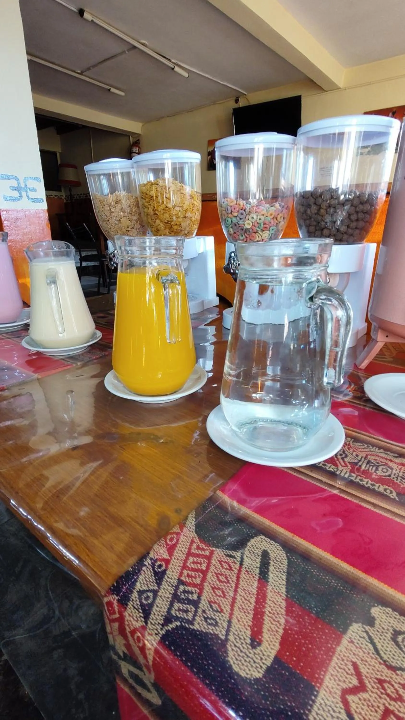 Breakfast in Hosteria Los Cuartos