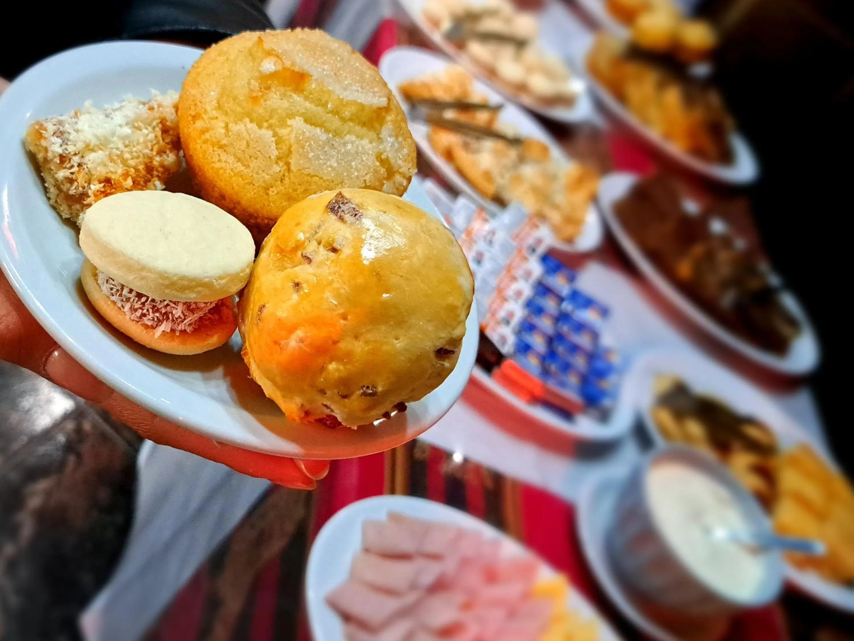 Breakfast in Hosteria Los Cuartos