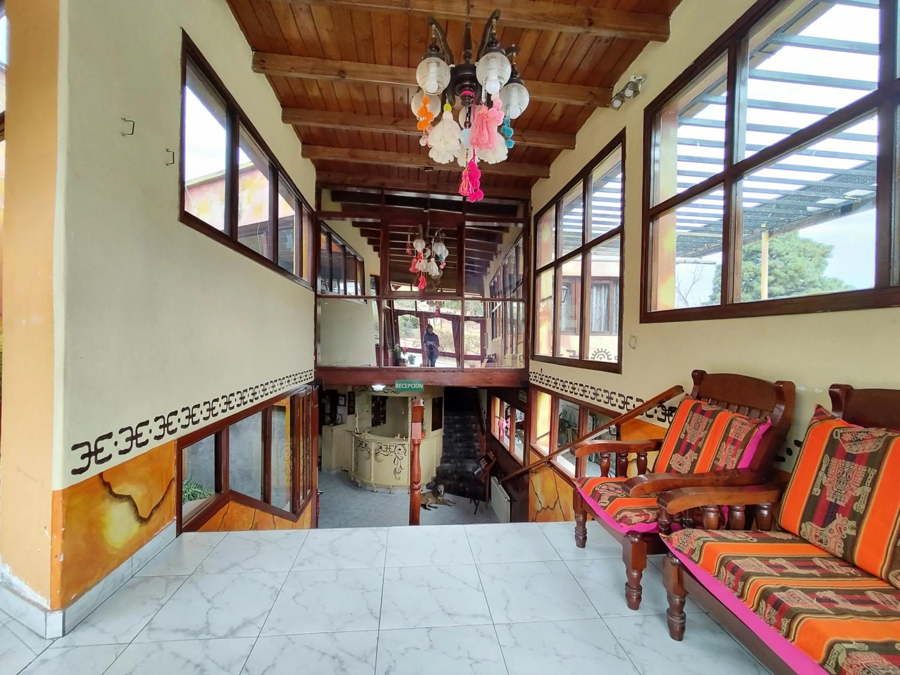 Facade/entrance in Hosteria Los Cuartos