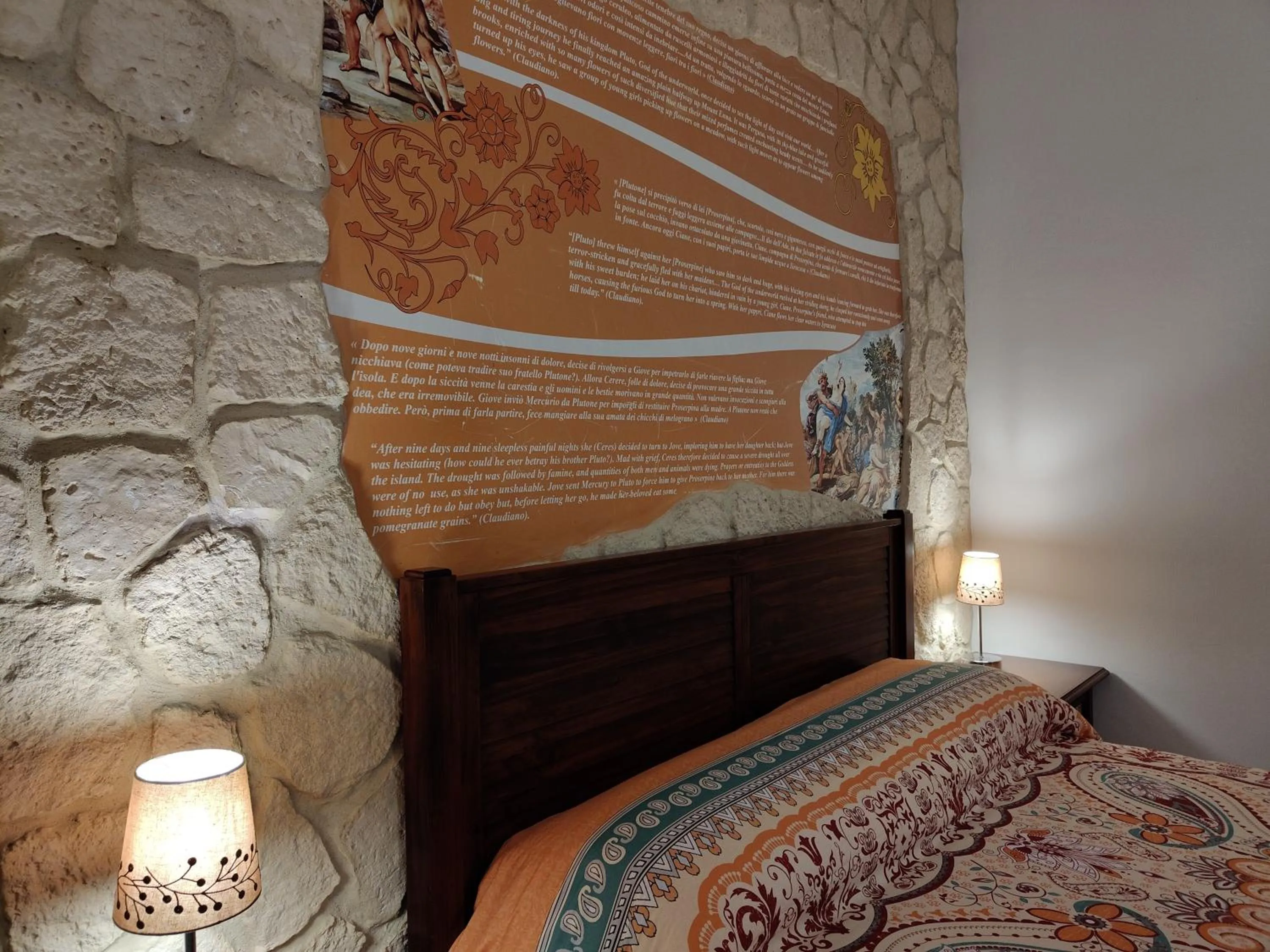 Bedroom, Bed in Proserpina