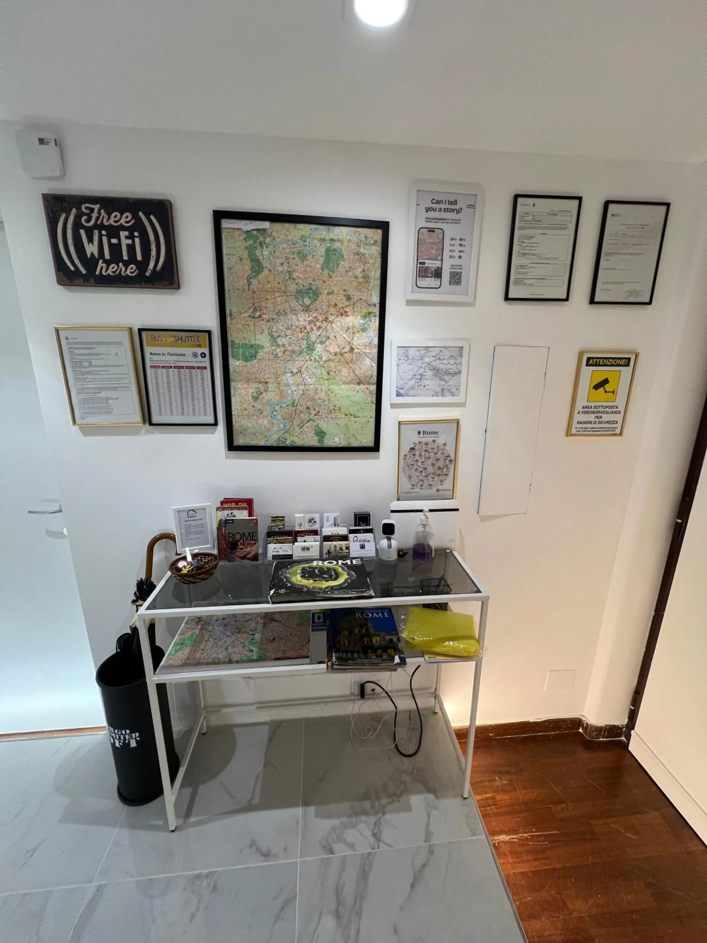 Facade/entrance in EMI's Guest House